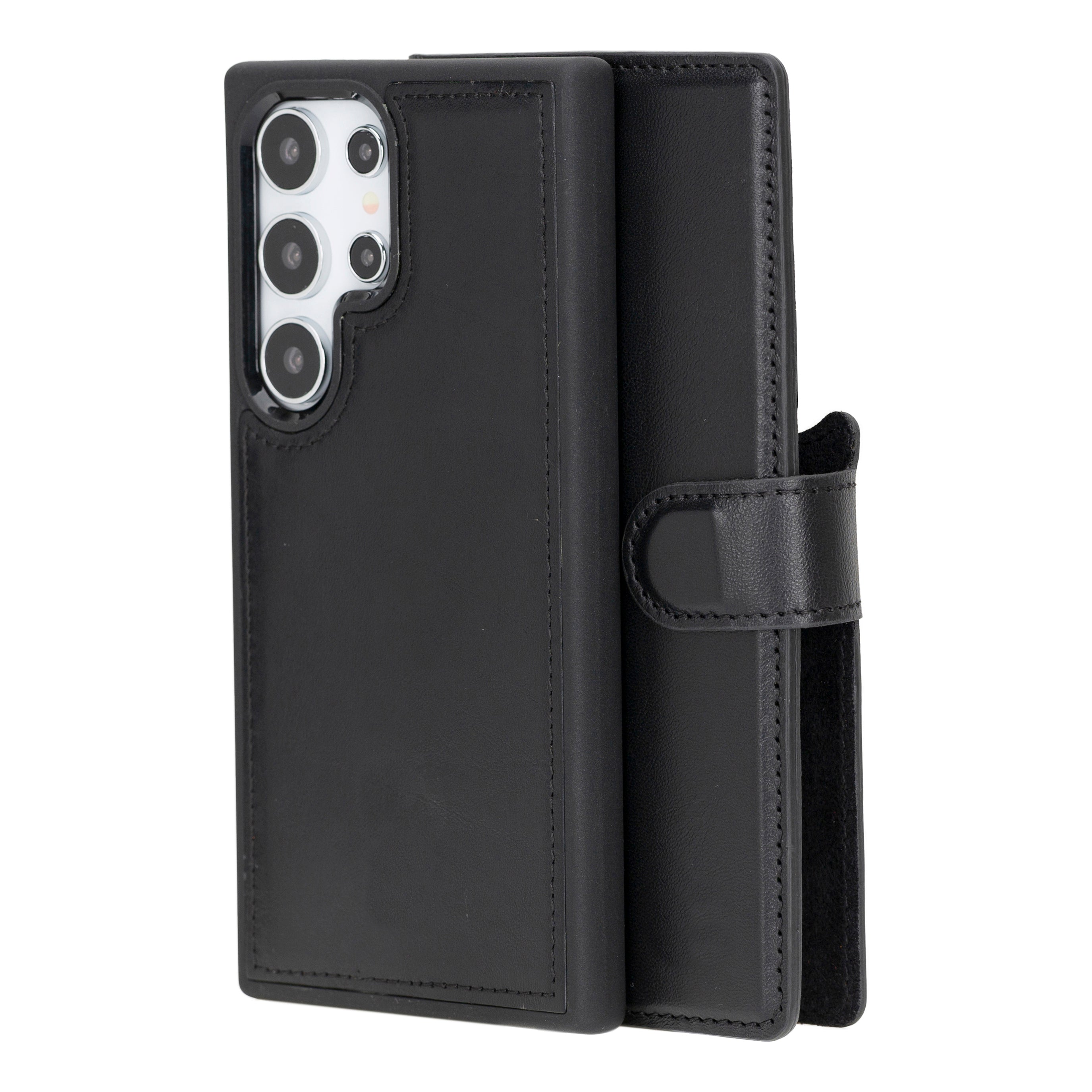 Magic Samsung Galaxy S24 Plus Leather Detachable Wallet Case