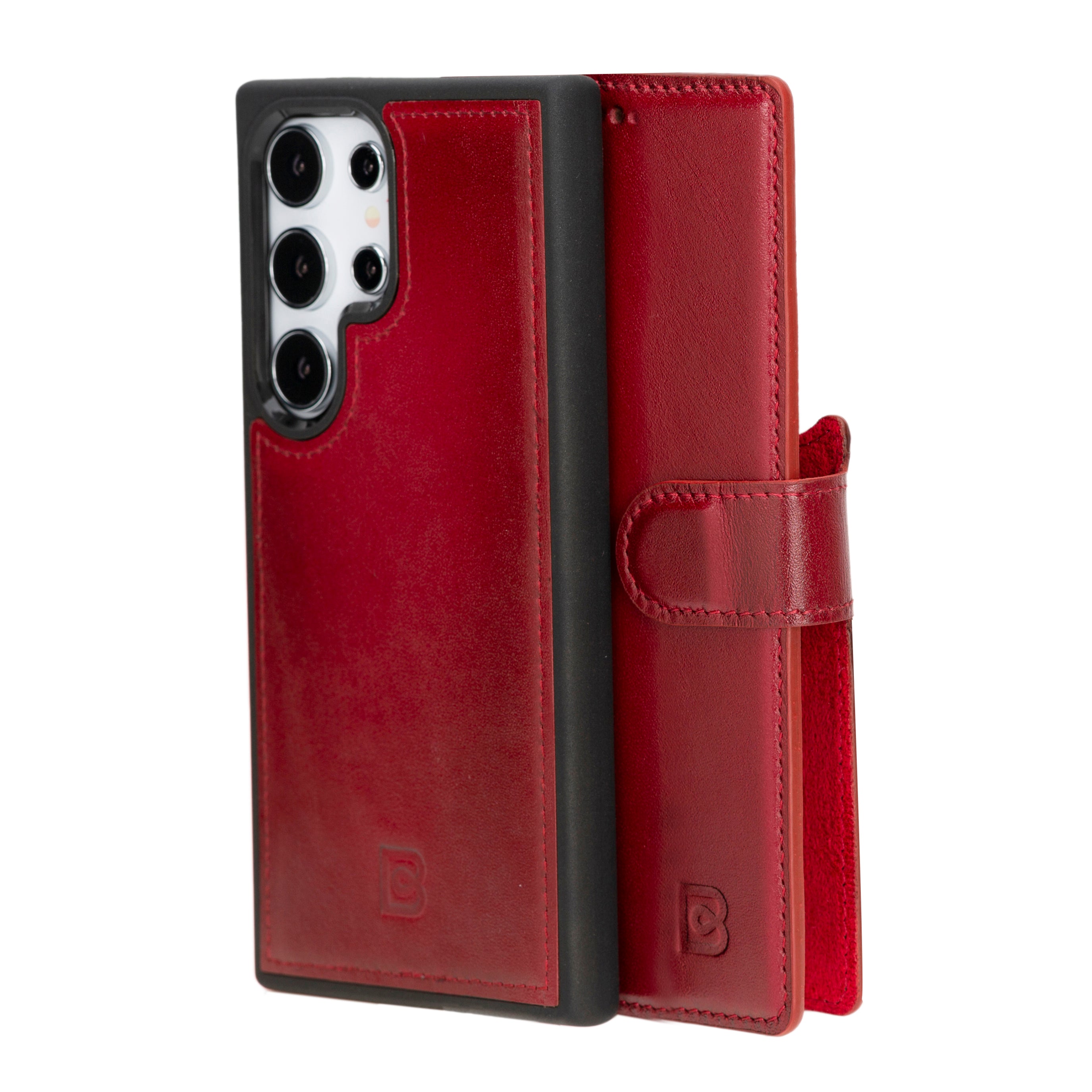 Samsung Galaxy S24 (6.2") Leather Detachable Wallet Case