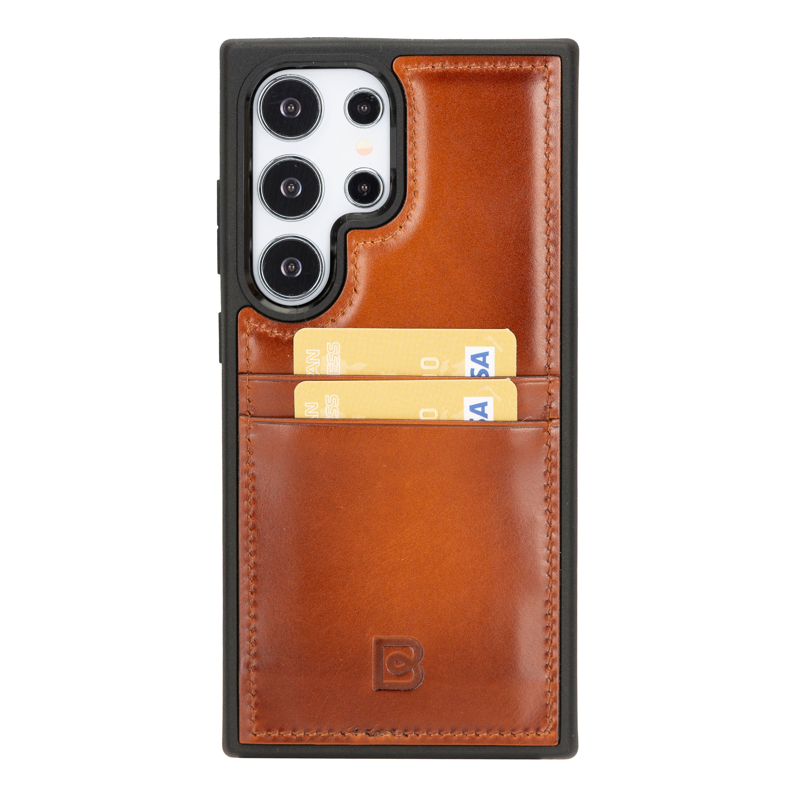 Samsung Galaxy S25 Ultra (6.9") Flex Cover Leather Case with Card Holder
