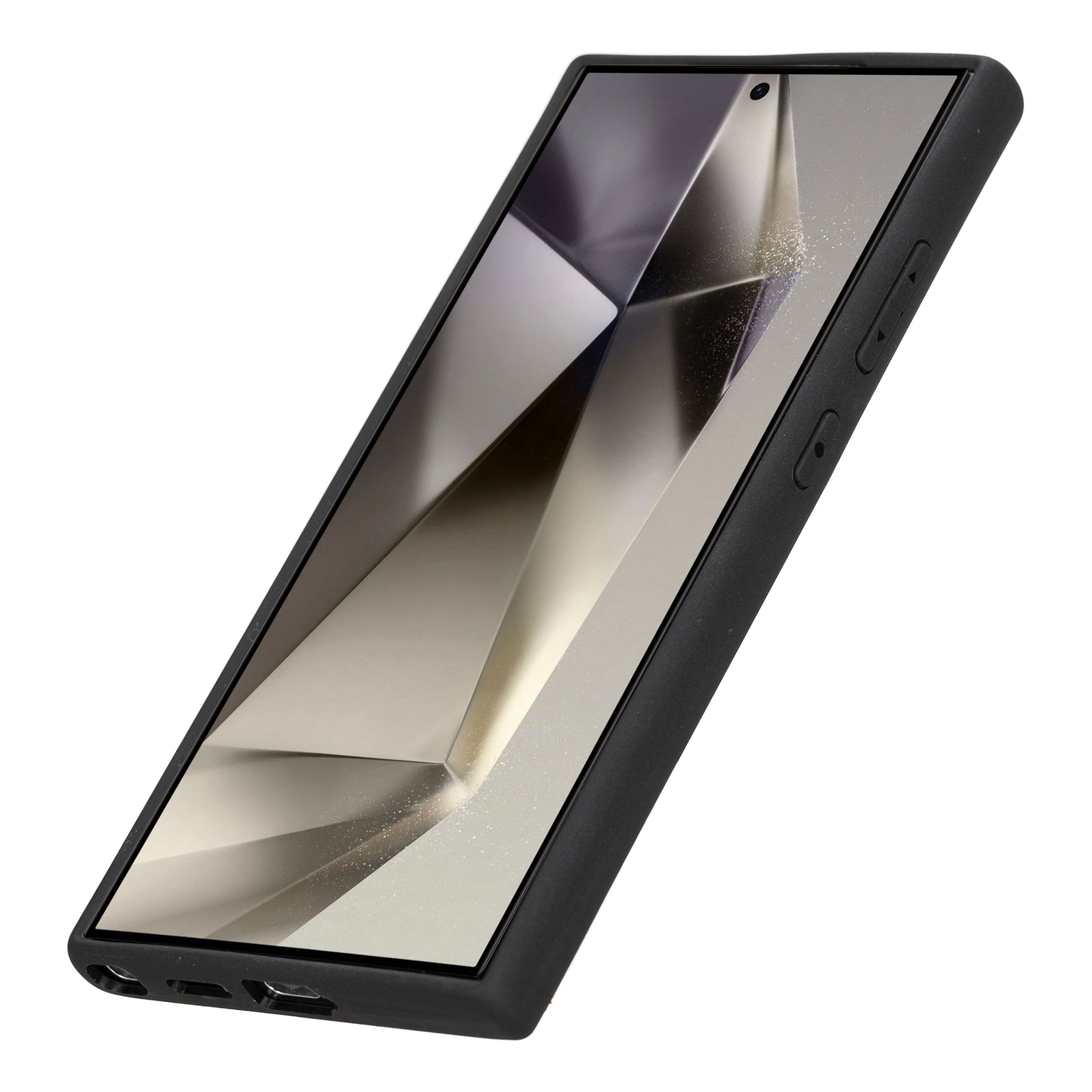 Coque arrière en cuir Felix Galaxy S24 Plus (6,7") avec porte-cartes