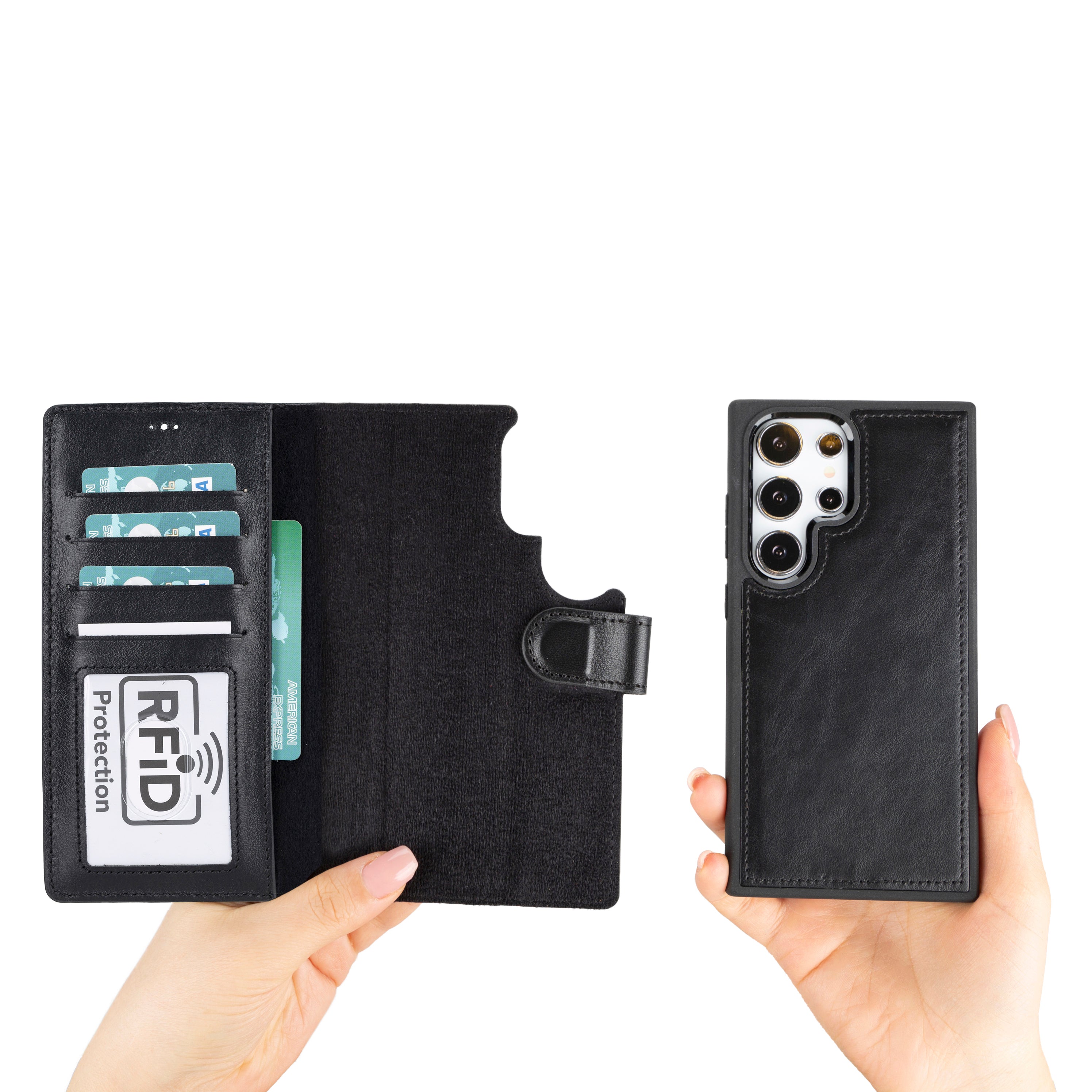 Cannes Samsung Galaxy S24 Plus (6.7") Leder-Wallet-Hülle