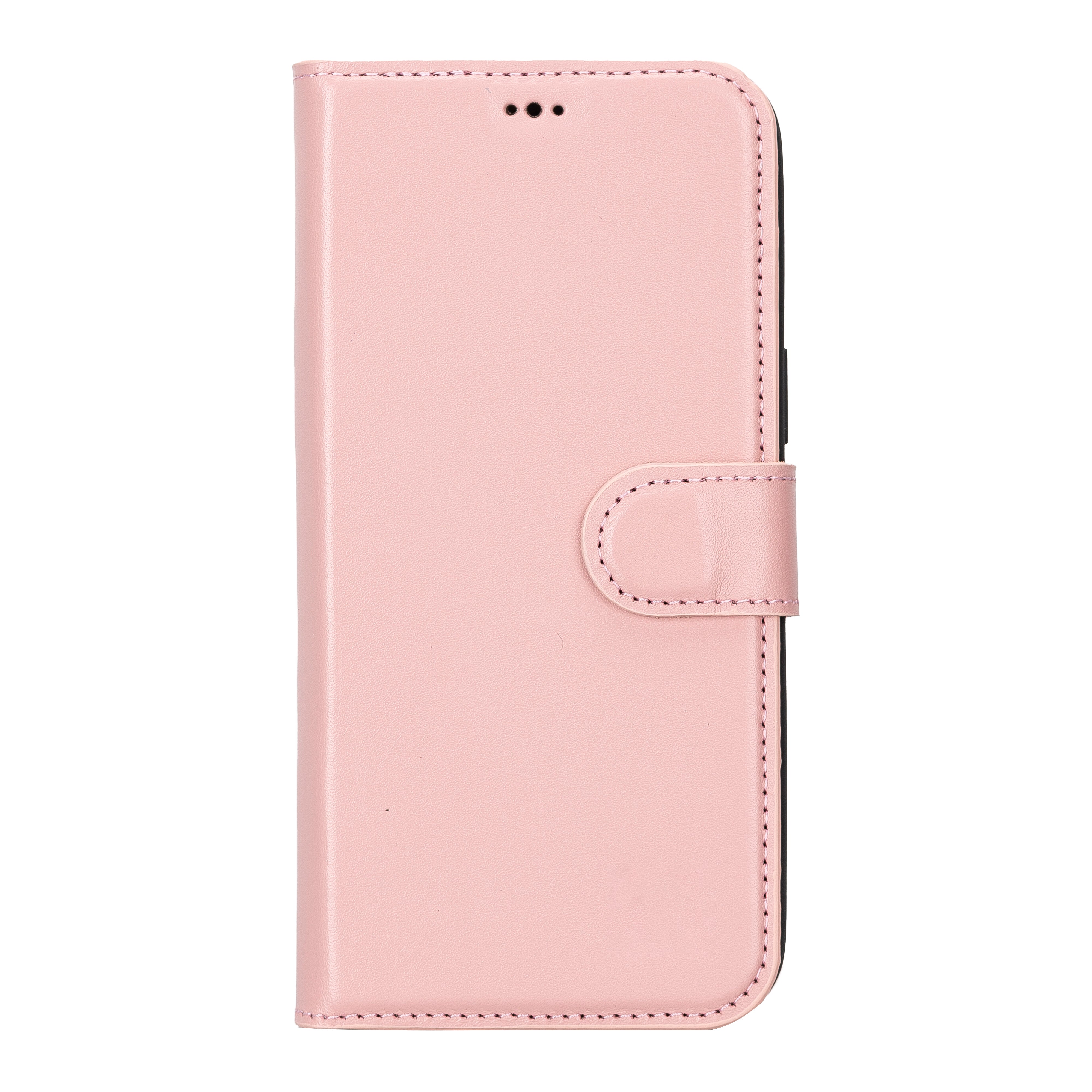 Étui portefeuille amovible en cuir véritable pour iPhone 14 Pro Max (6,7")