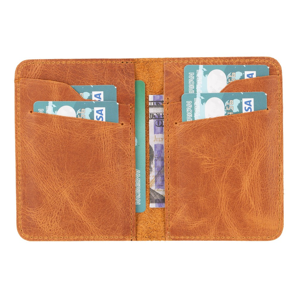 Porte-cartes en cuir Enrico