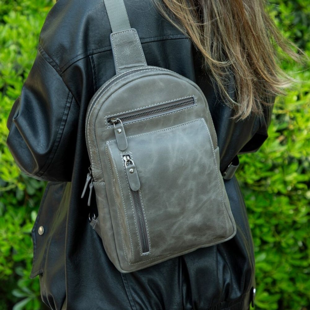 Sac bandoulière en cuir Blake