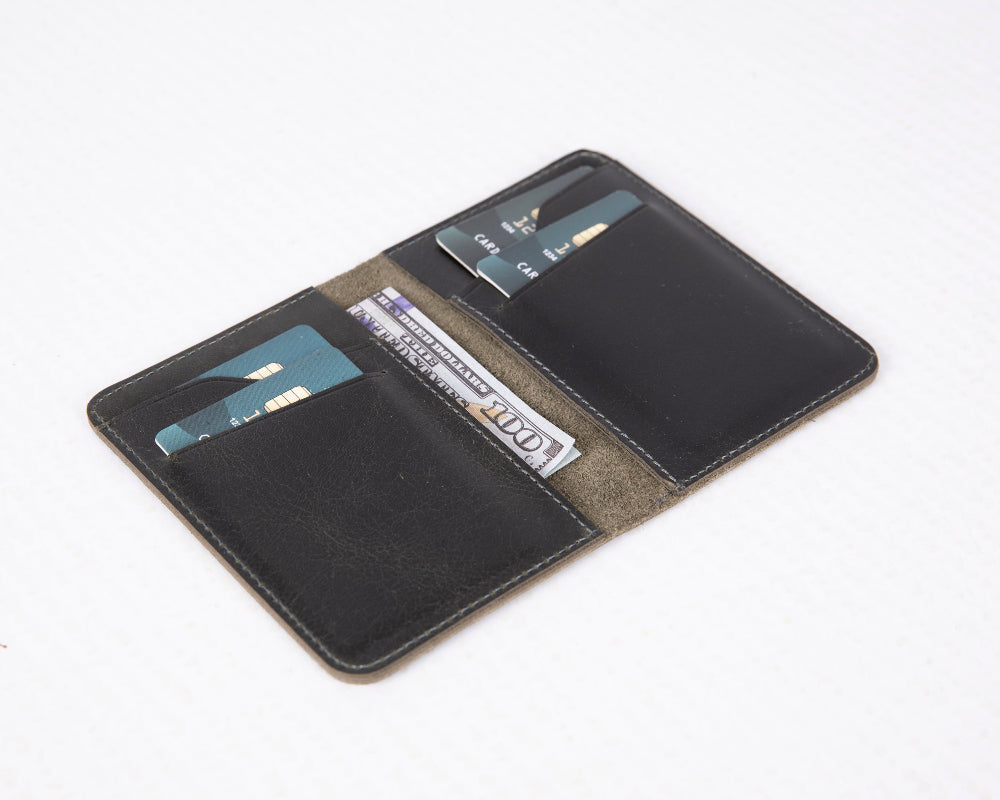 Porte-cartes en cuir Enrico