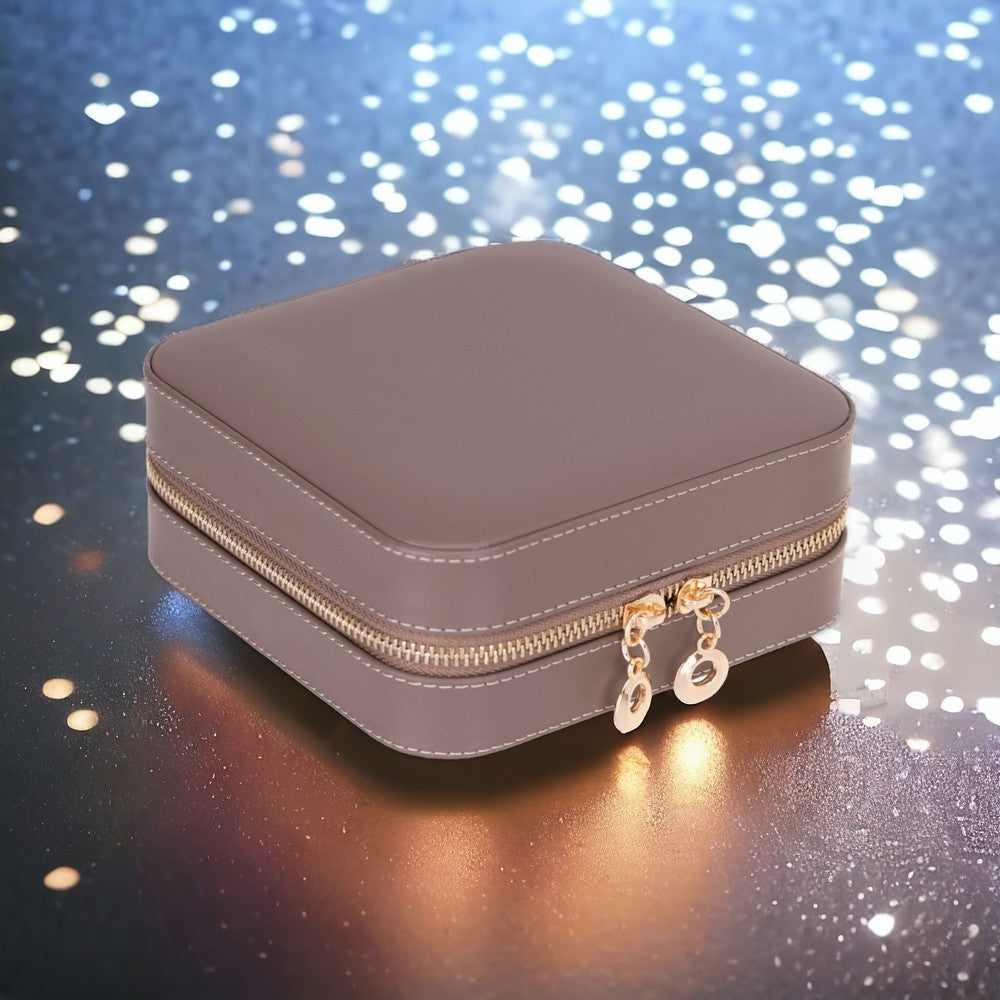 Amanda Genuine Leather Jewelry Box