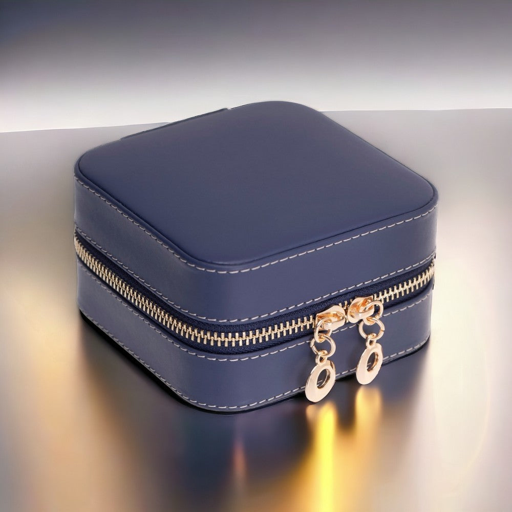 Amanda Genuine Leather Jewelry Box