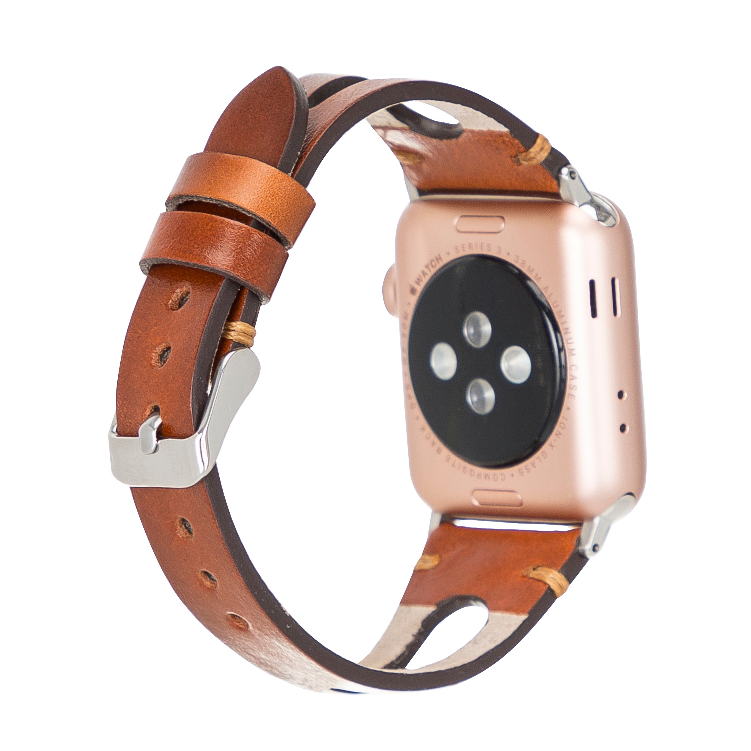 Eva Fitbit Genuine Leather Watch Band