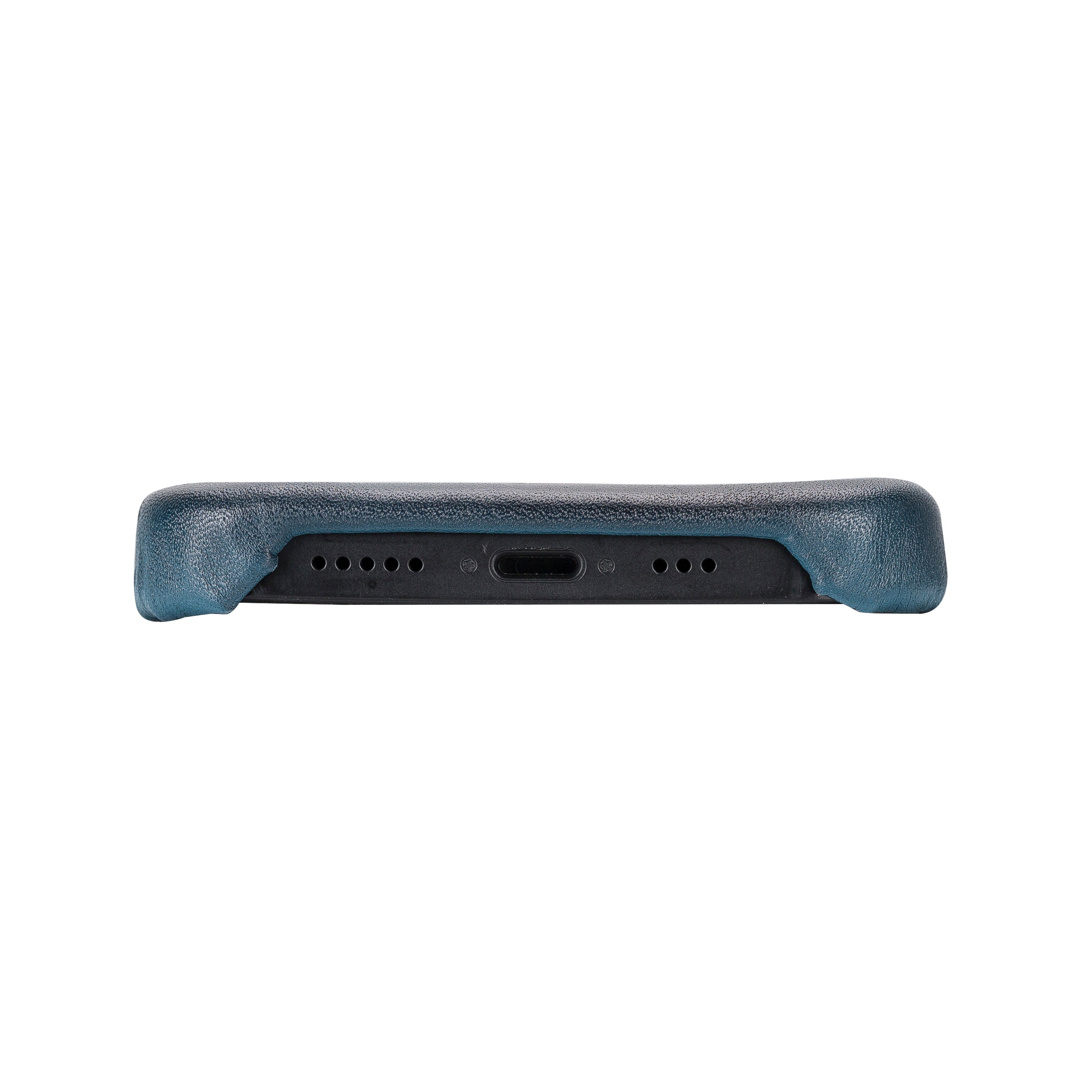 Coque arrière intégrale en cuir véritable pour iPhone 13 série F360