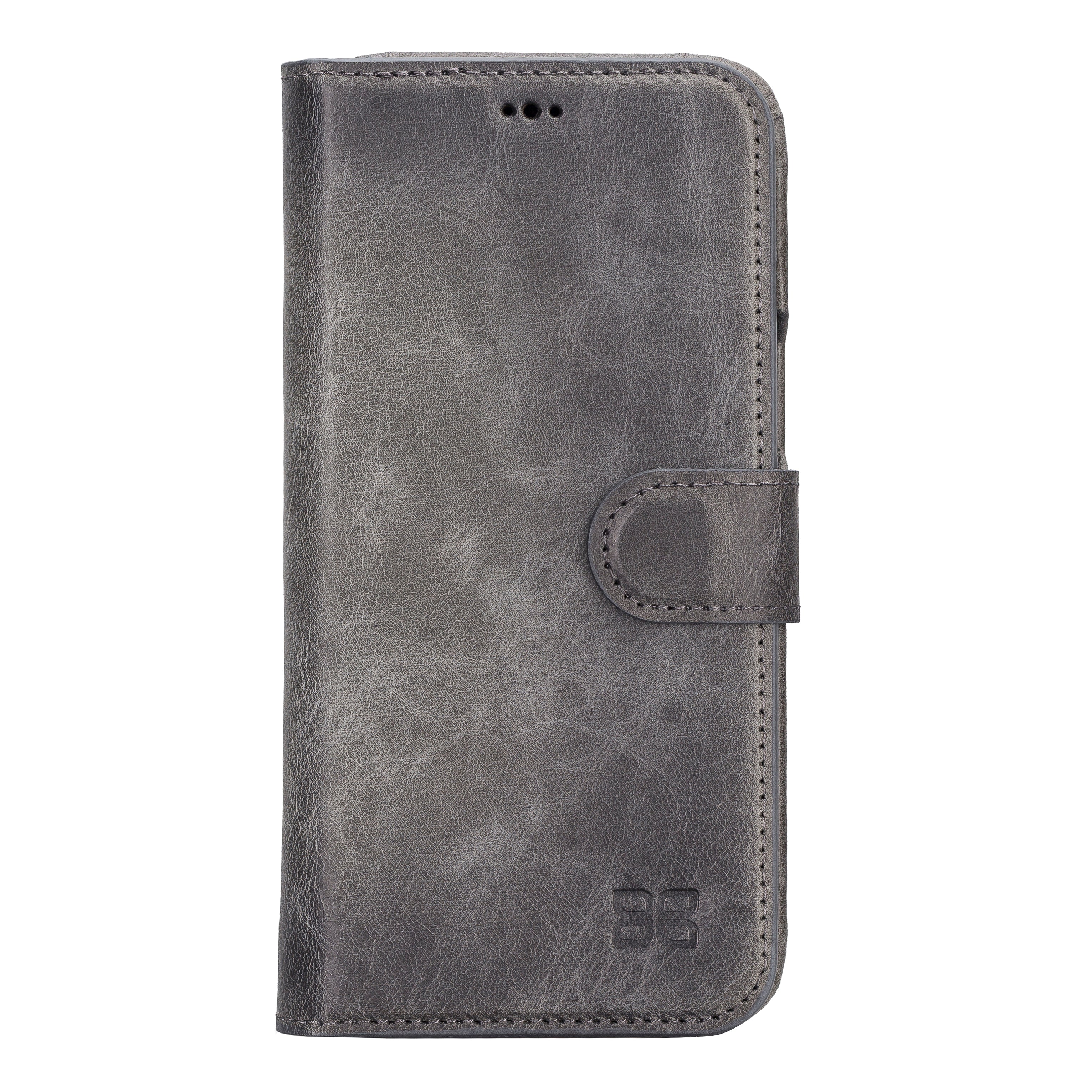 Étui portefeuille magique amovible en cuir véritable F360 pour iPhone 14 Pro Max (6,7")