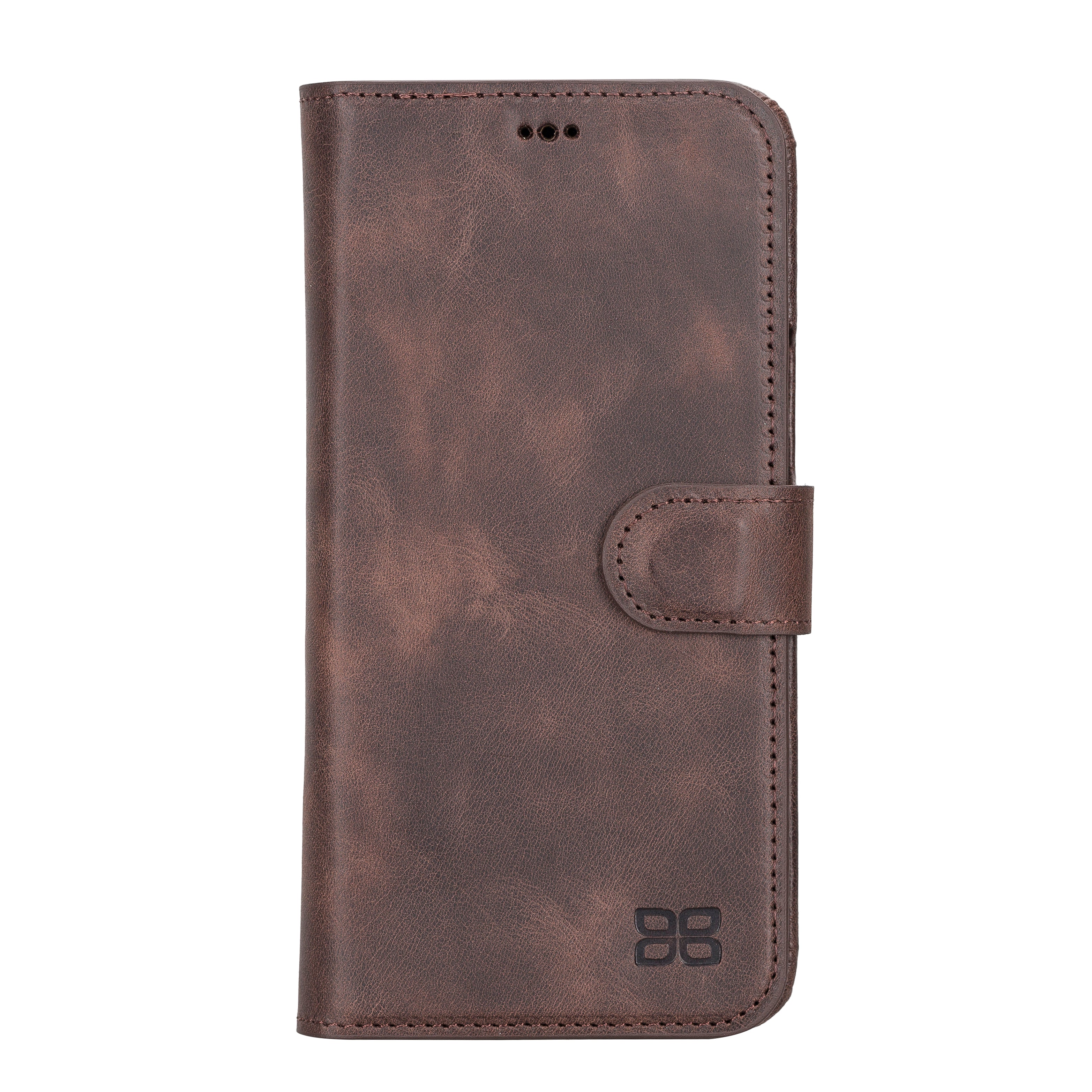 Étui portefeuille magique amovible en cuir véritable F360 pour iPhone 14 Pro Max (6,7")