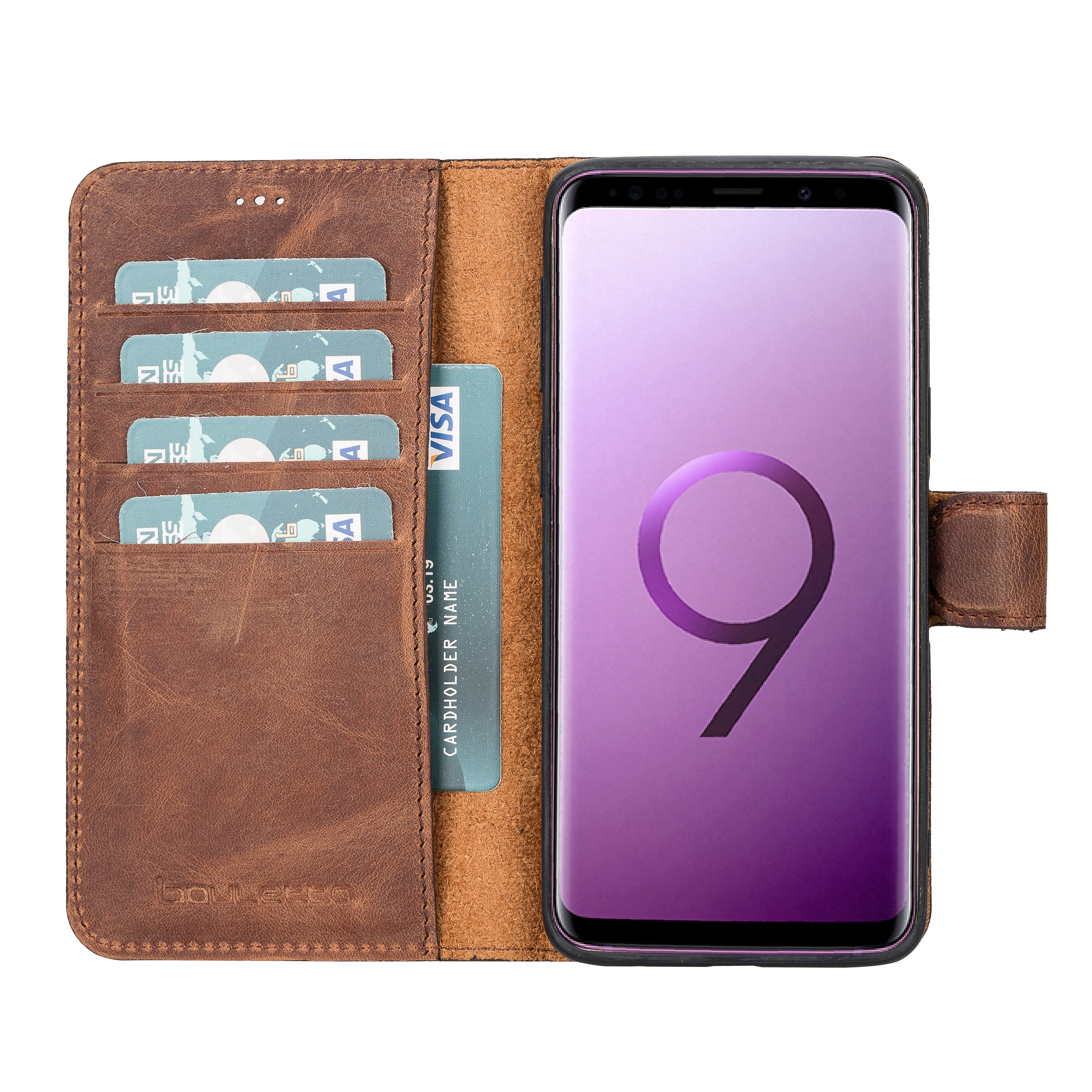 Samsung Galaxy S8 Series Genuine Leather Detachble Magic Wallet Case