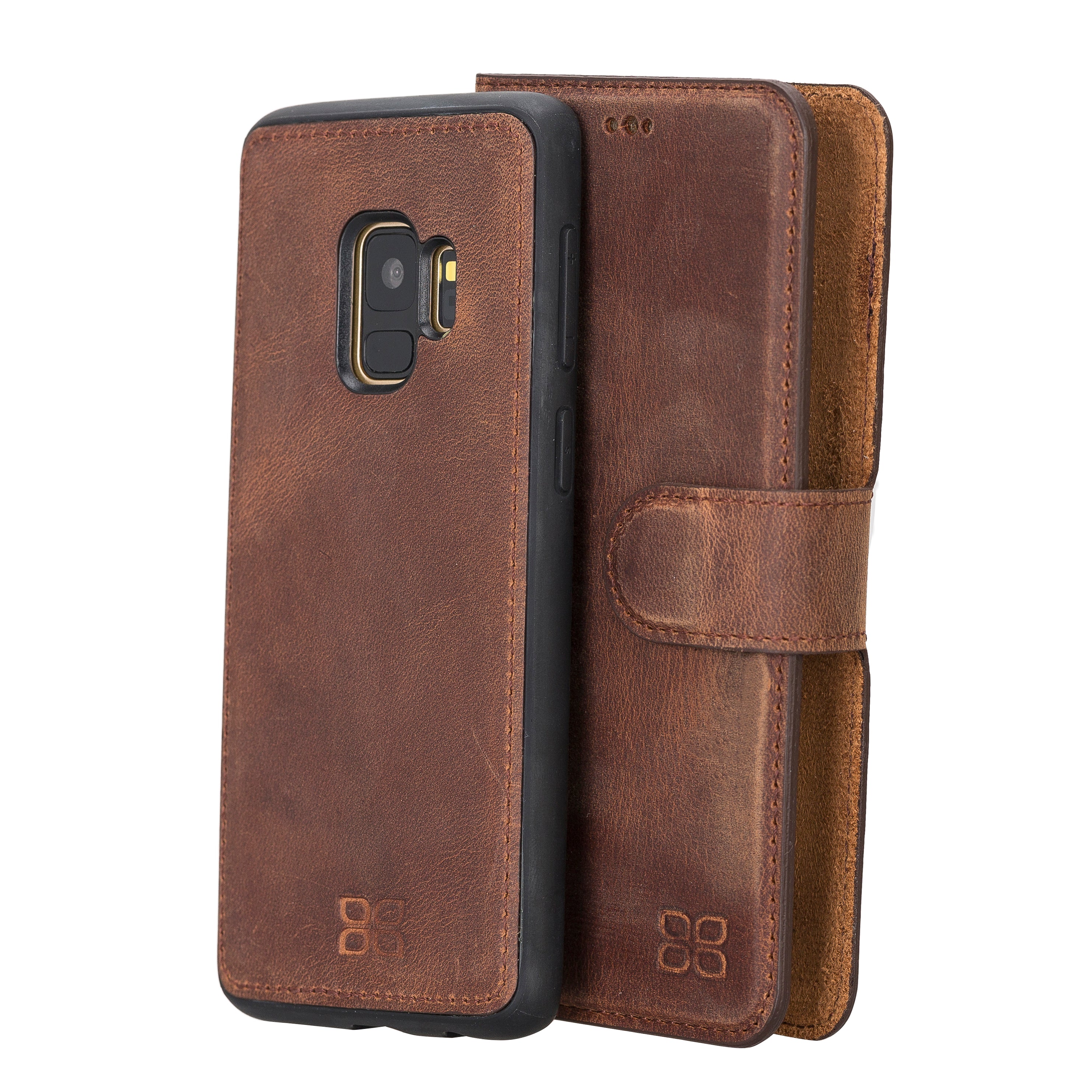 Samsung Galaxy S8 Series Genuine Leather Detachble Magic Wallet Case