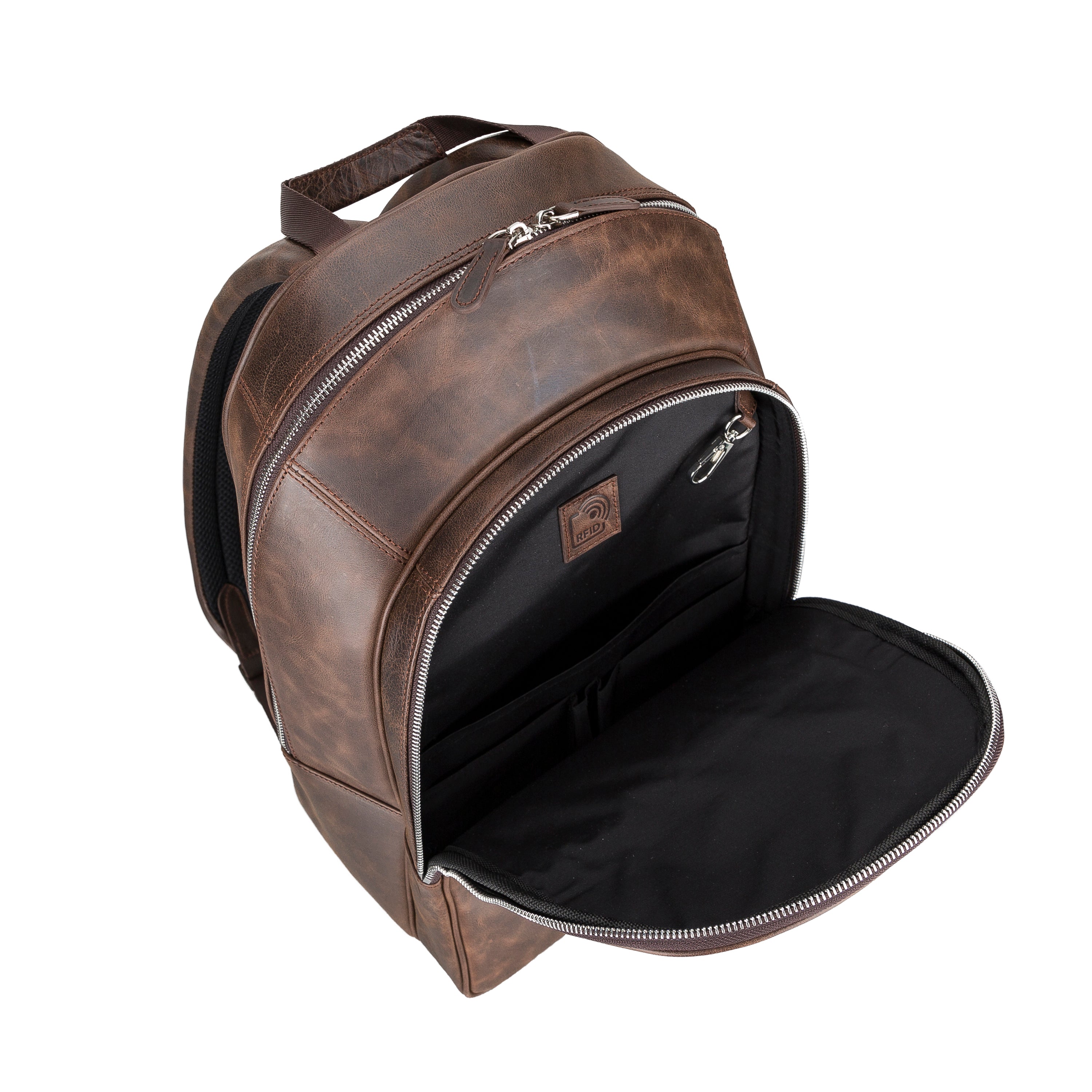Pella Handmade Genuine Leather Backpack & Rucksack