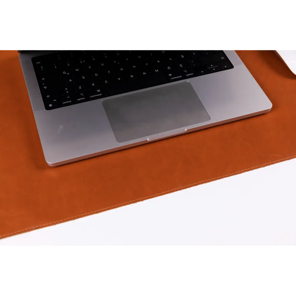 Leather Natural Desk Mat (37 cm x 80 cm)