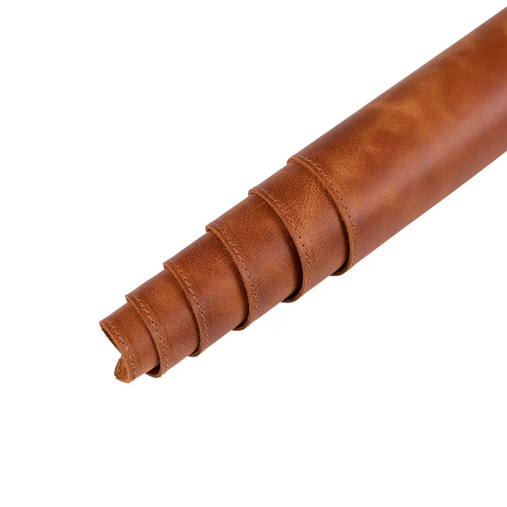 Sous-main en cuir naturel (37 cm x 80 cm)