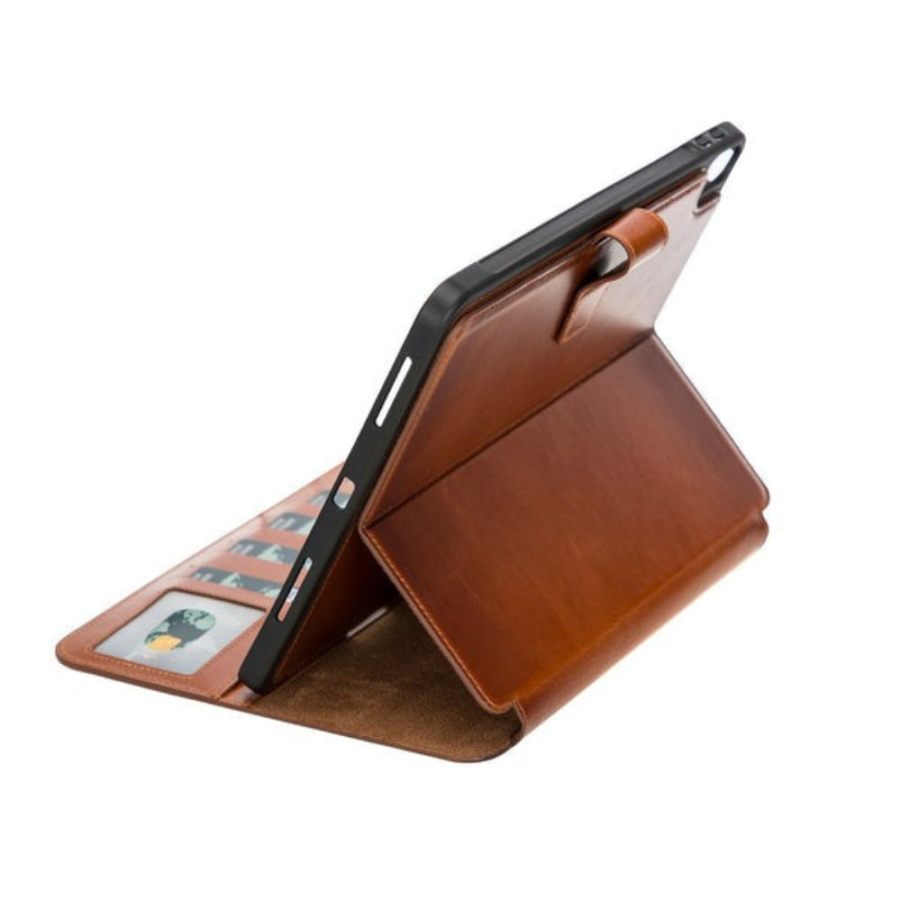 Detachable 2-in-1 leather iPad Air 10.9" cover with card holder