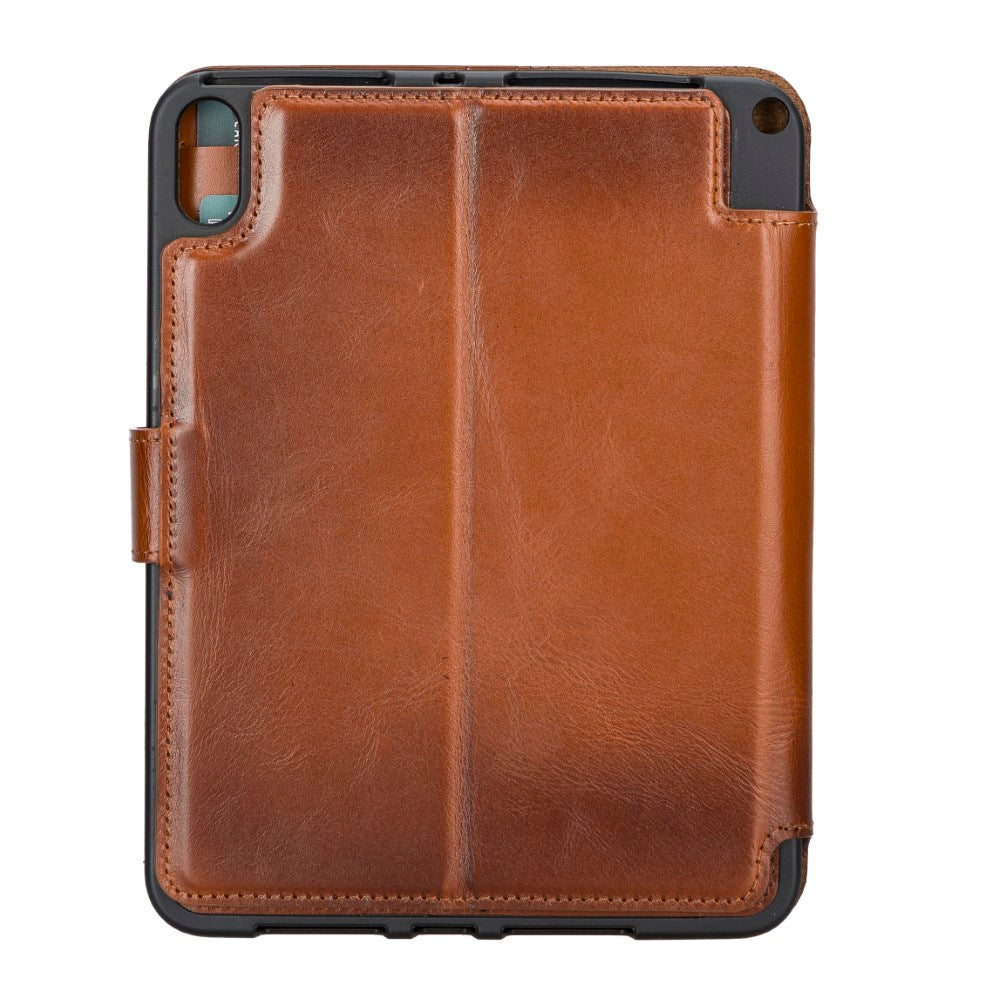 Eto iPad Mini 6Genuine Leather Wallet Case with Card Slots