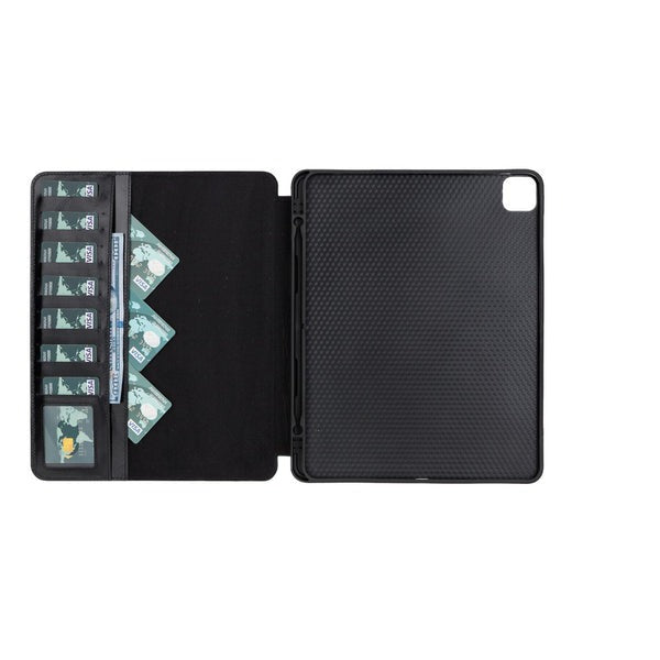 Étui portefeuille en cuir véritable Eto pour iPad Pro 12,9"