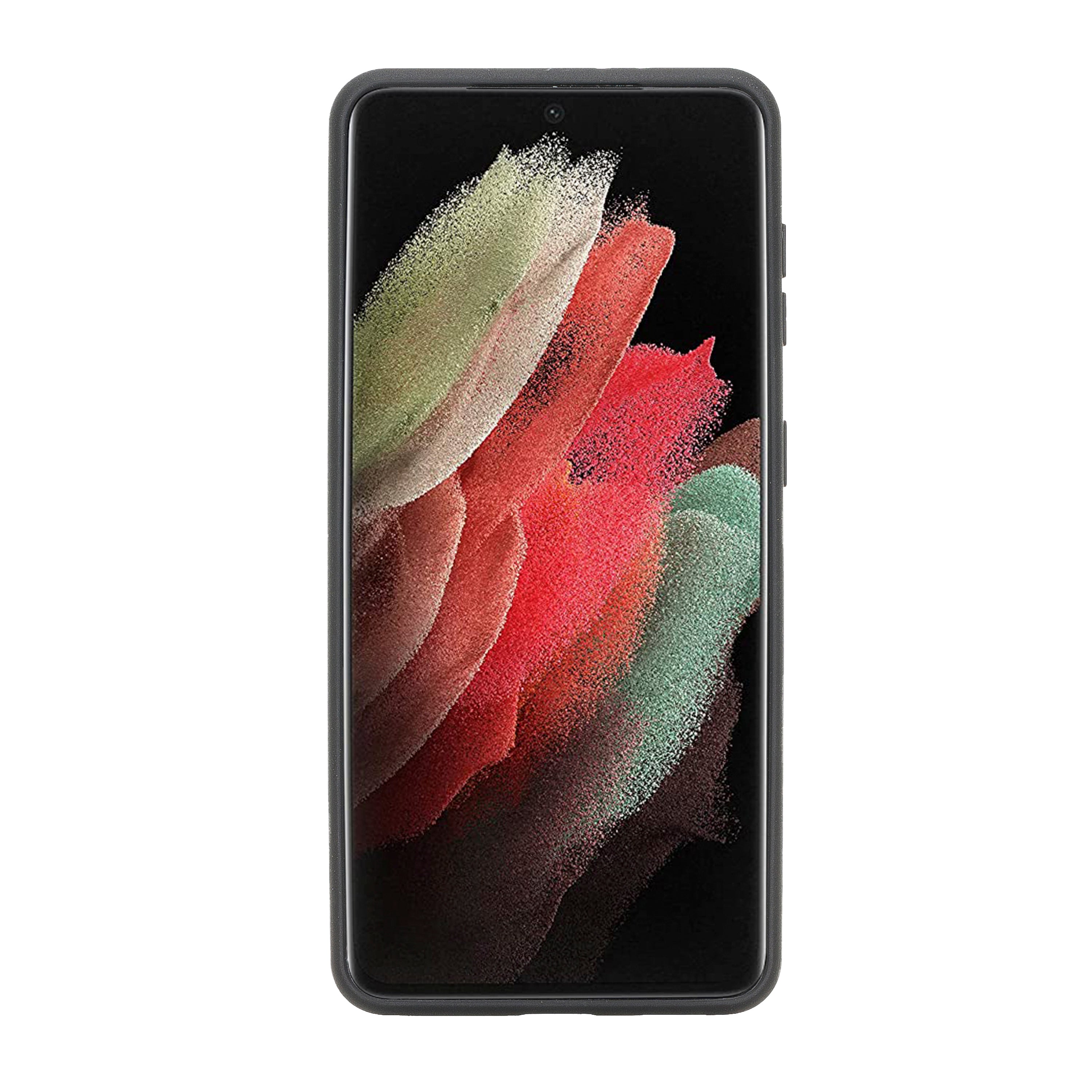 Samsung Galaxy S21 Series Genuine Leather Flex Back Cover with Card Holder