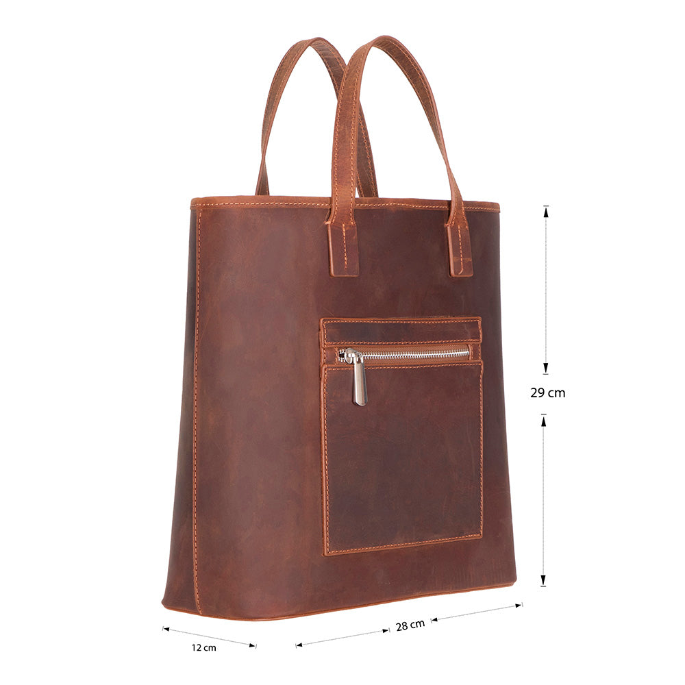 Valetto Genuine Leather Tote Bag