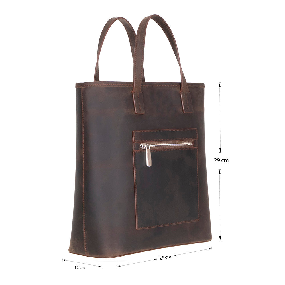 Valetto Genuine Leather Tote Bag