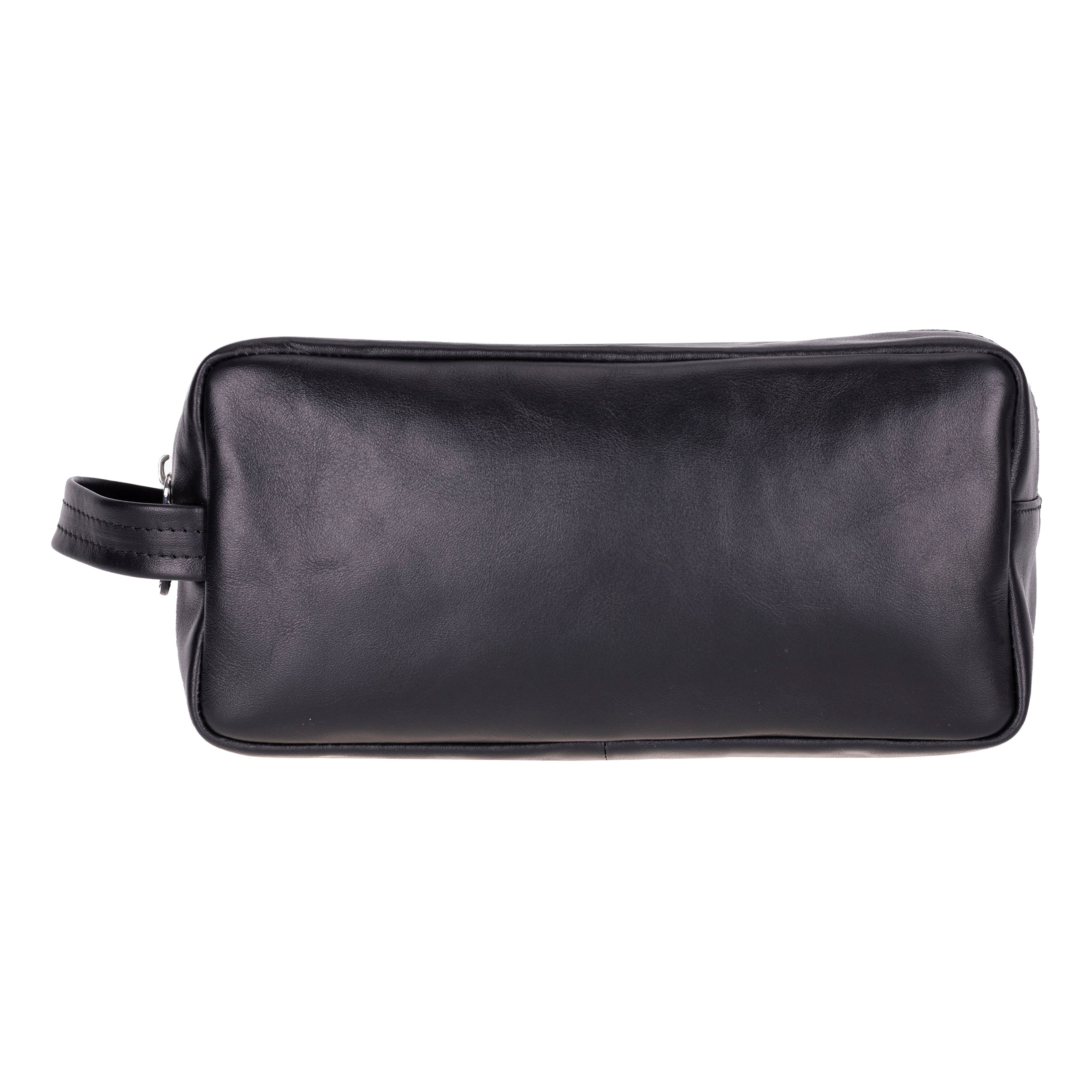 Trousse de toilette Biel en cuir véritable