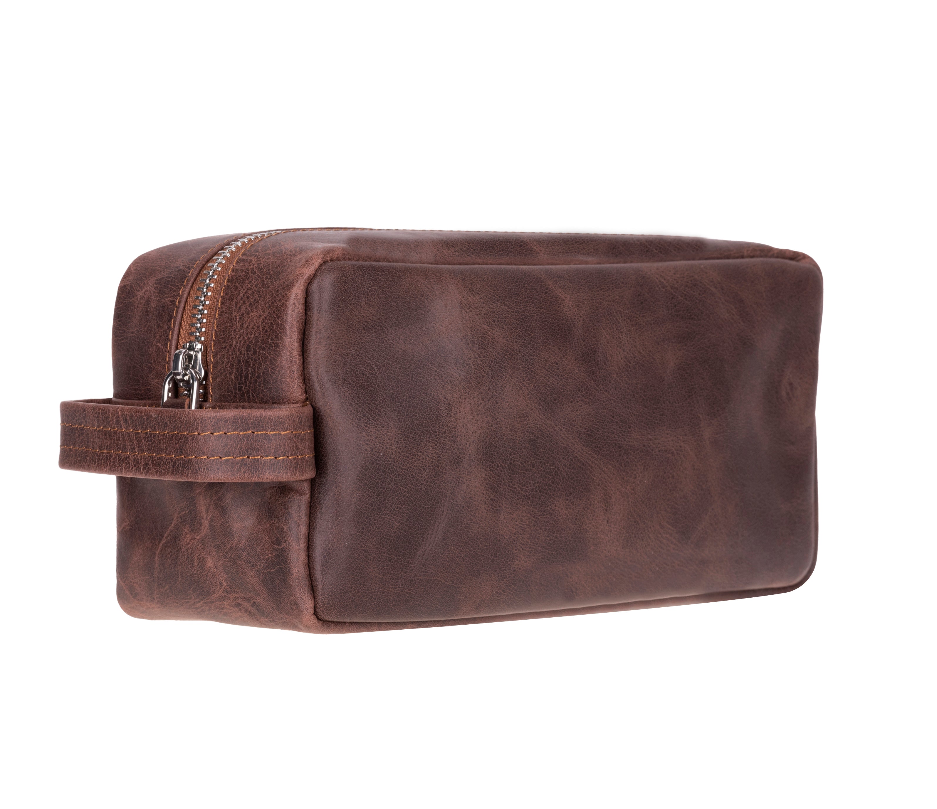 Trousse de toilette Biel en cuir véritable