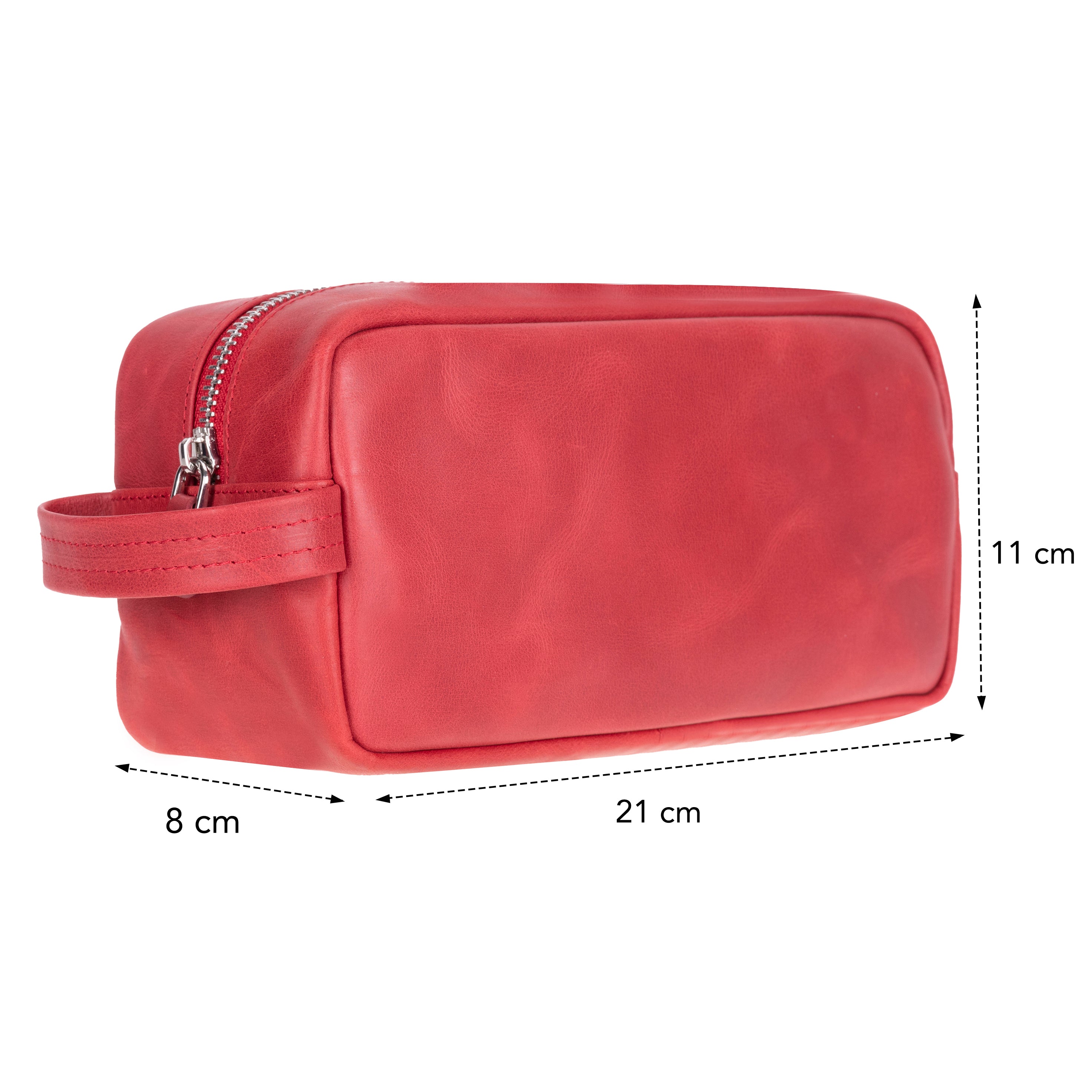 Trousse de toilette Biel en cuir véritable