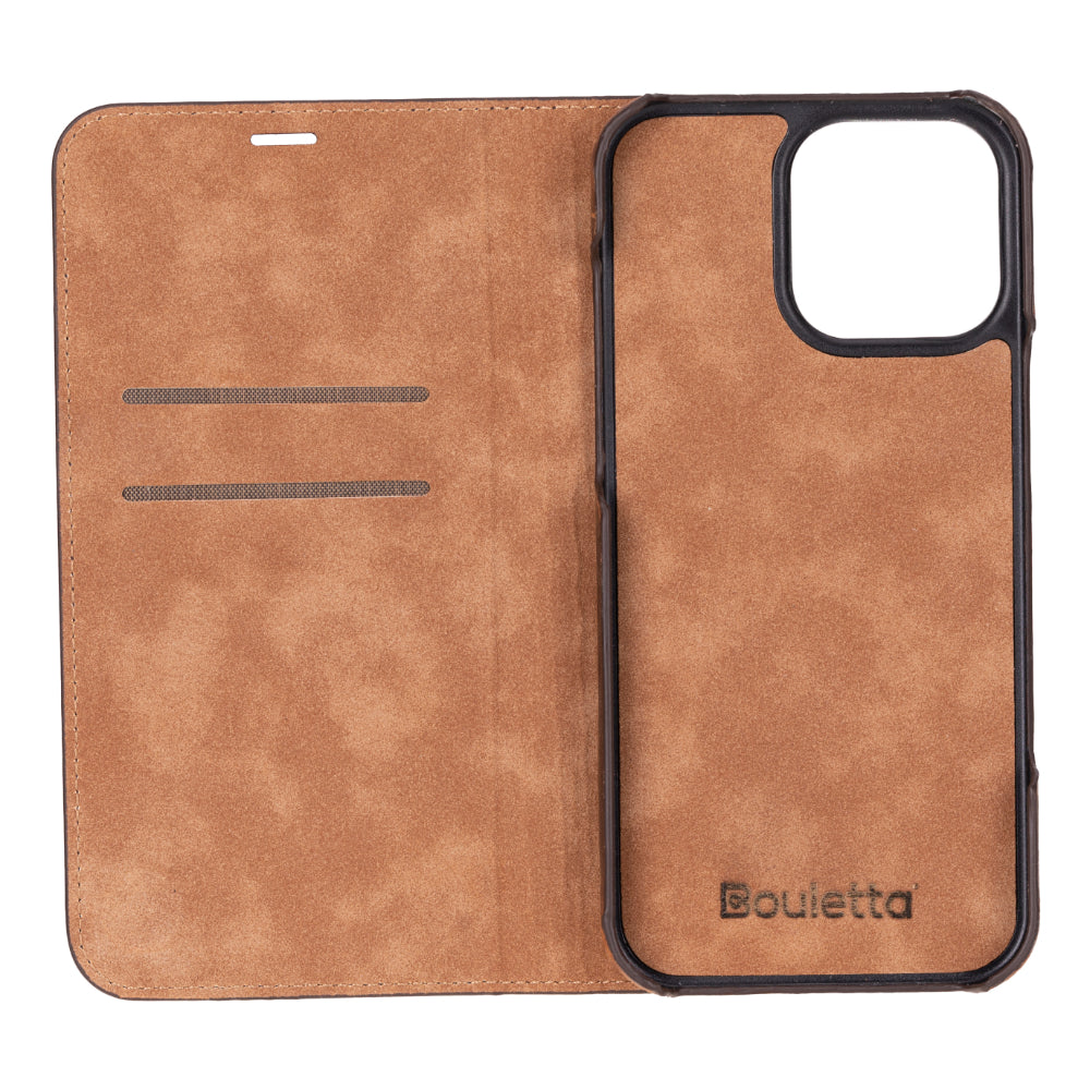 Étui portefeuille en cuir Sonat pour iPhone 16 Pro (6,3")