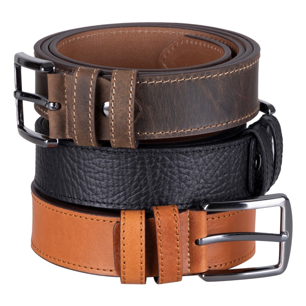 Ceinture en cuir classique urbaine pour homme