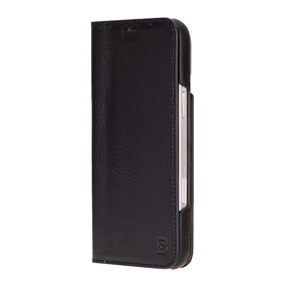 Étui portefeuille en cuir Sonat pour iPhone 16 Pro (6,3")