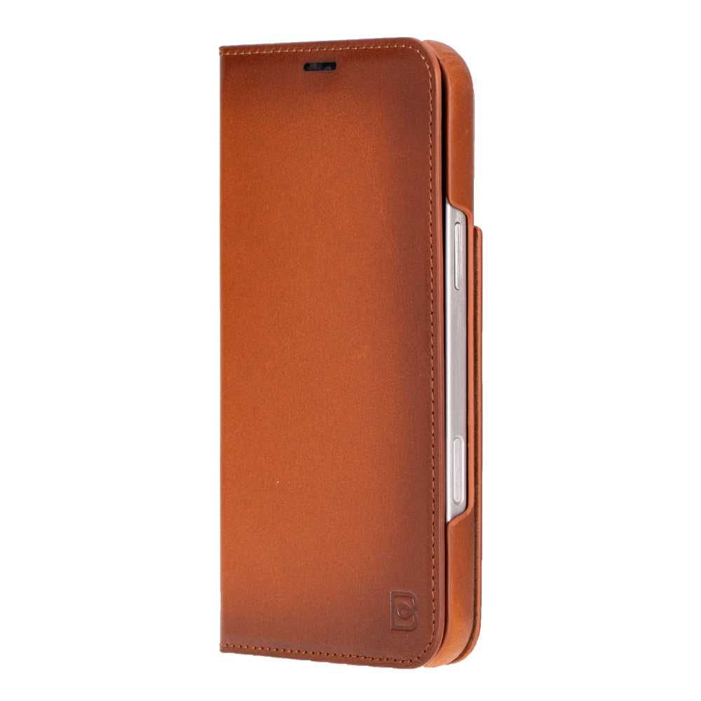 Étui portefeuille en cuir Sonat pour iPhone 16 Pro (6,3")