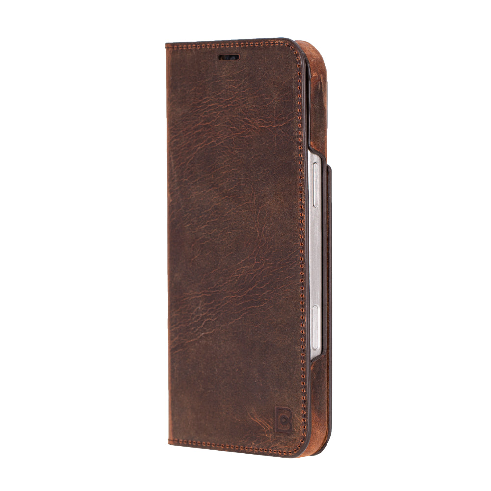 Étui portefeuille en cuir Sonat pour iPhone 16 Pro (6,3")