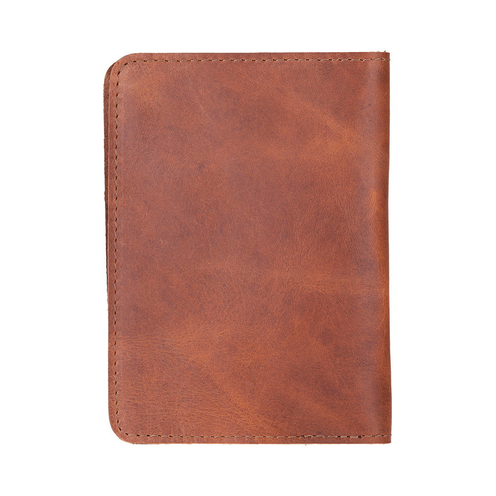 Portefeuille passeport en cuir Viaggio