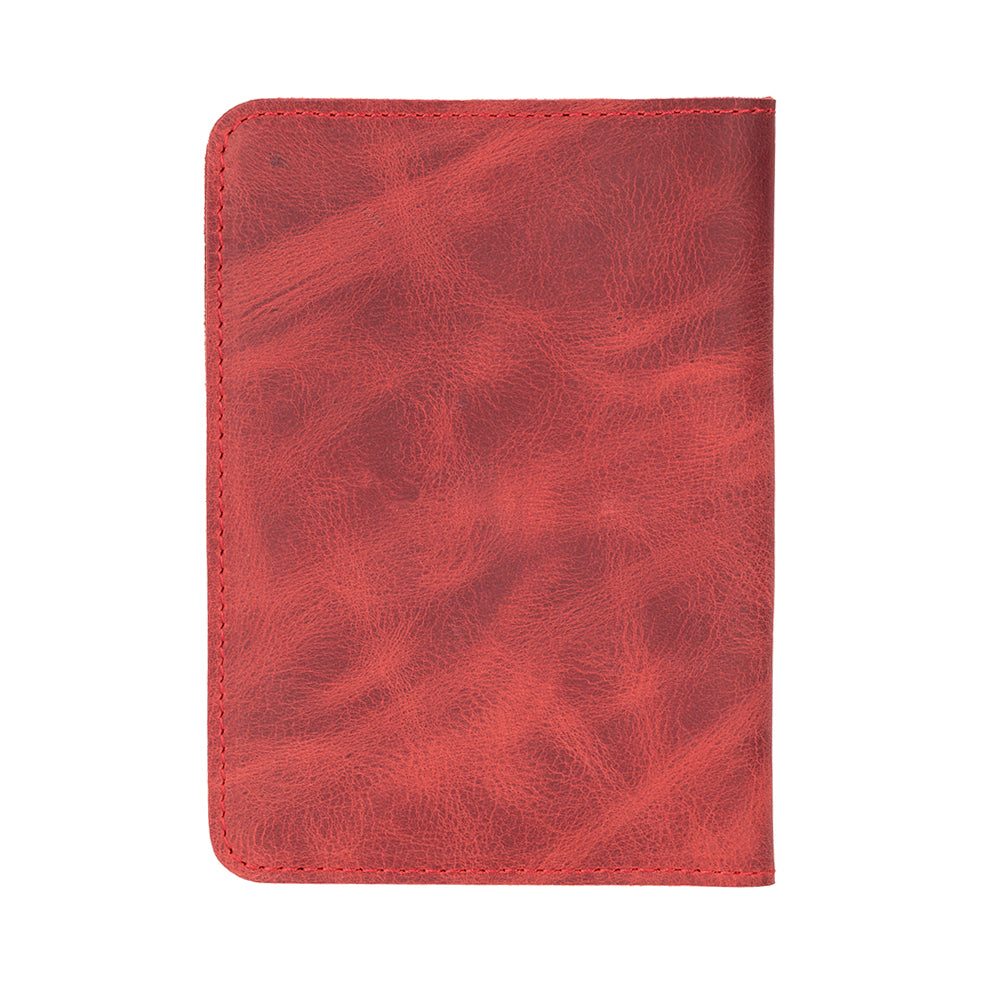 Portefeuille passeport en cuir Viaggio