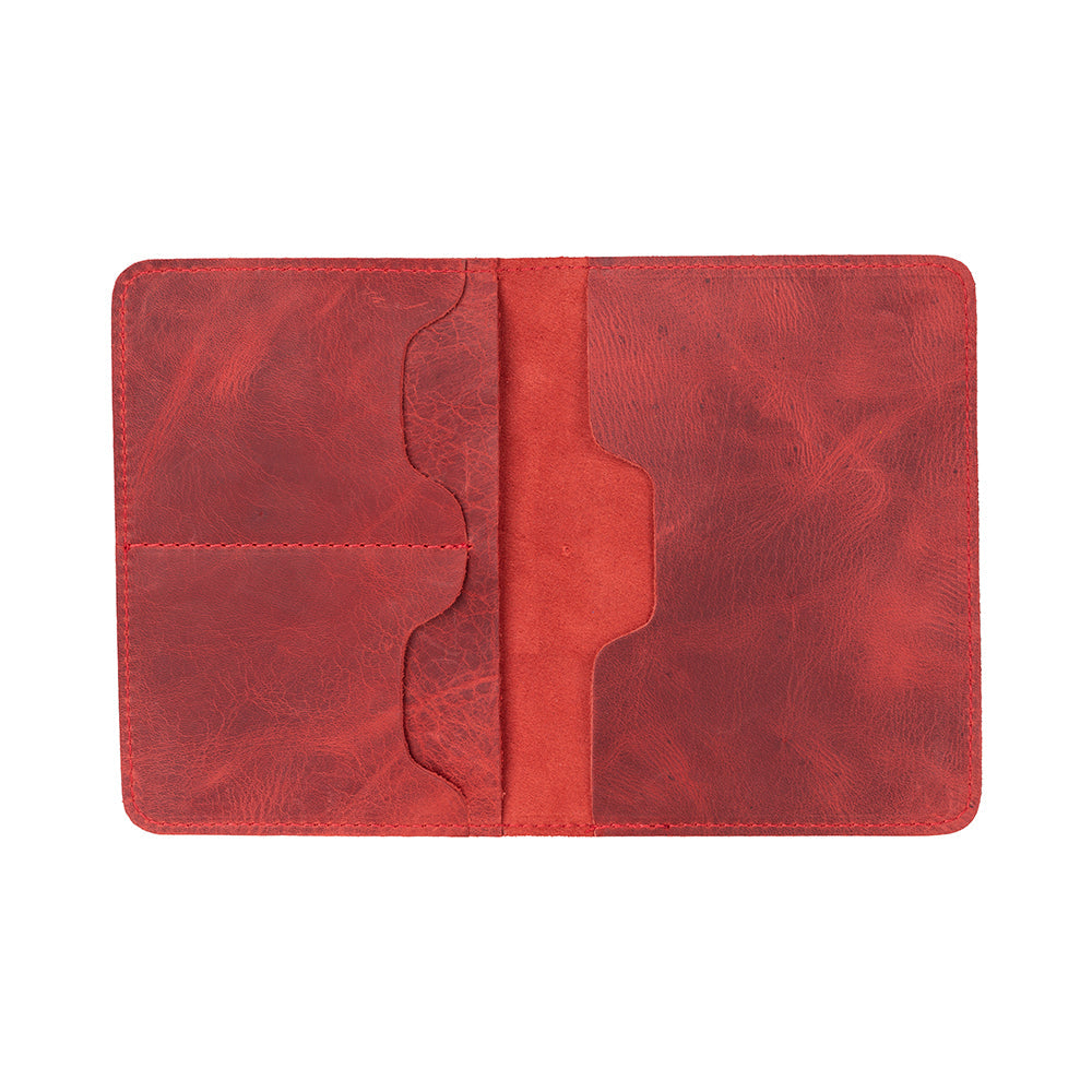 Portefeuille passeport en cuir Viaggio