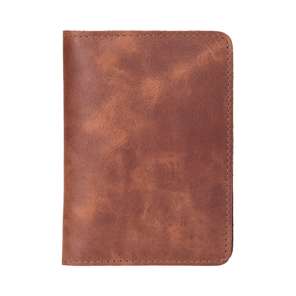 Portefeuille passeport en cuir Viaggio