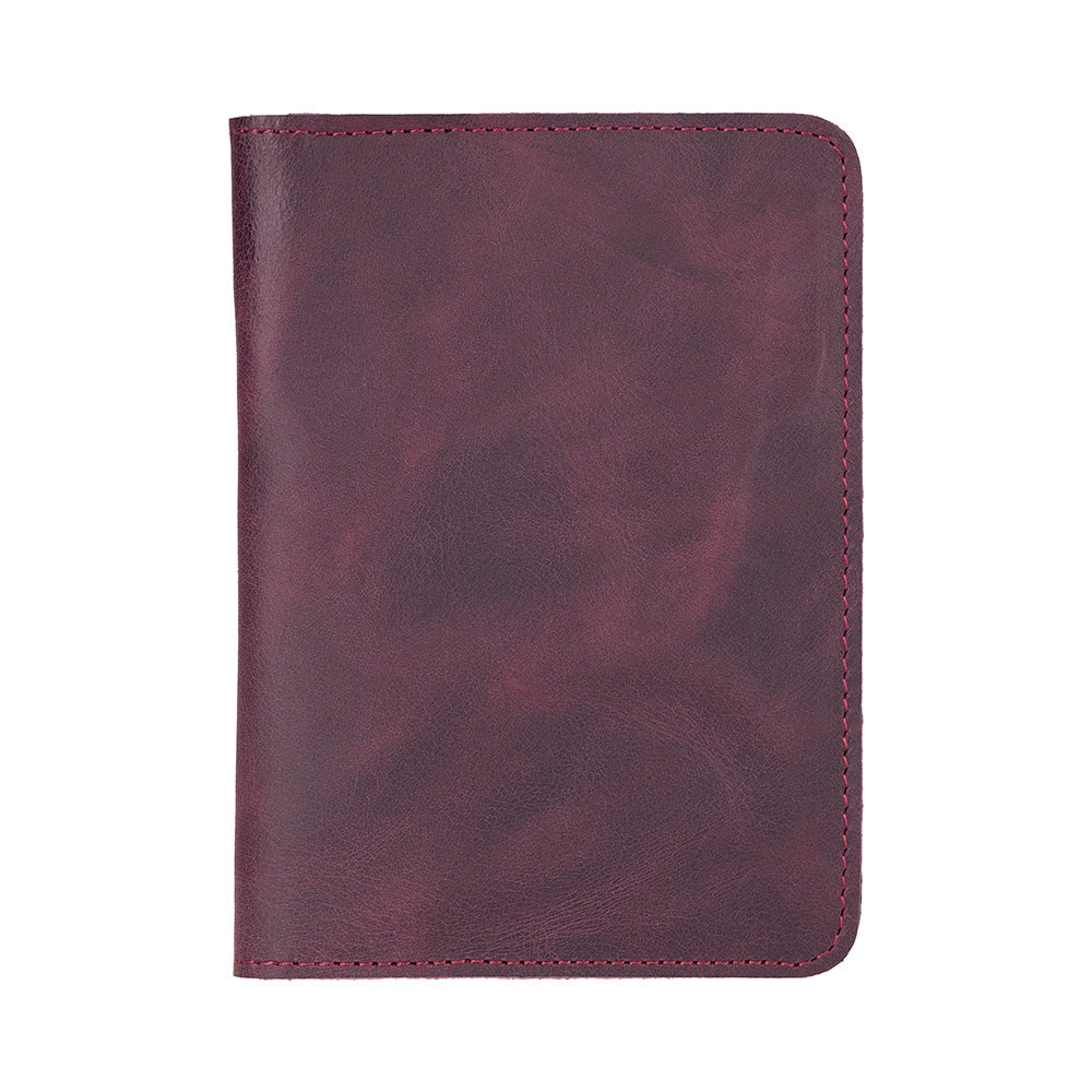 Portefeuille passeport en cuir Viaggio