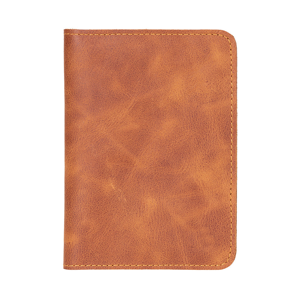 Portefeuille passeport en cuir Viaggio