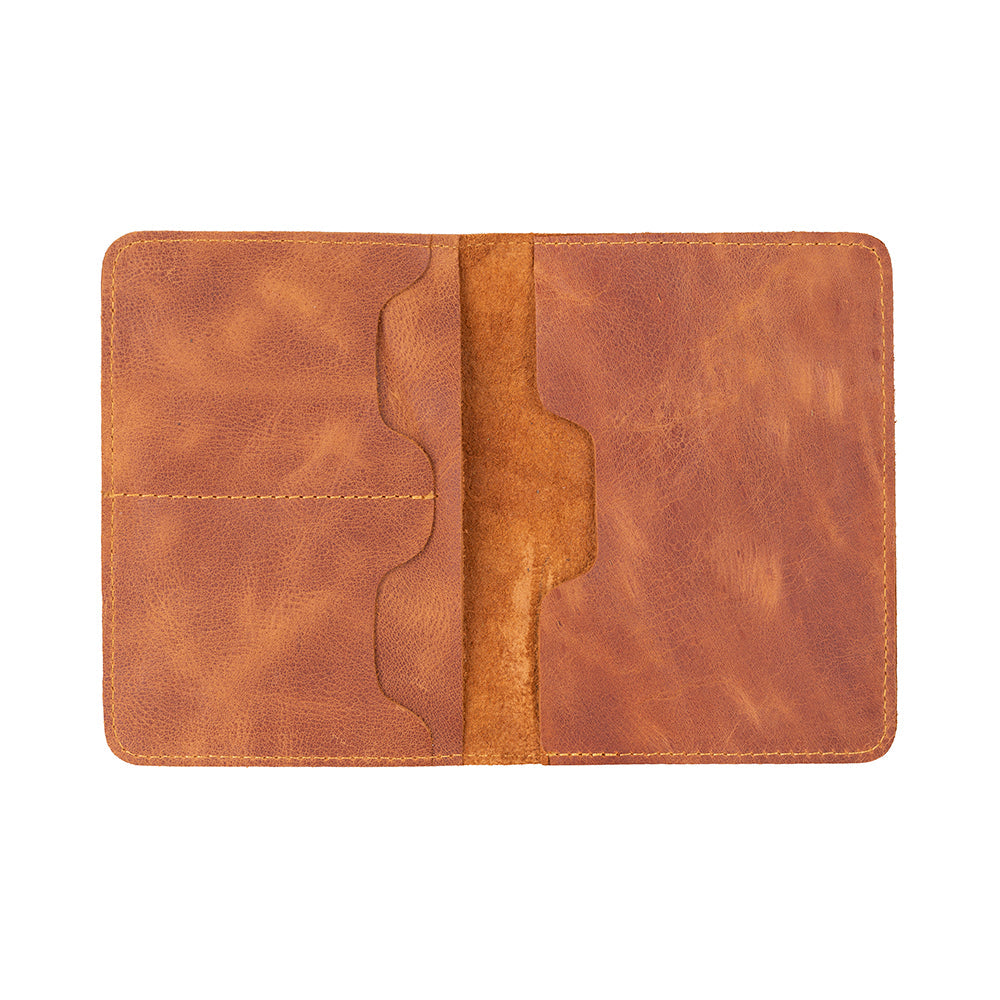 Portefeuille passeport en cuir Viaggio