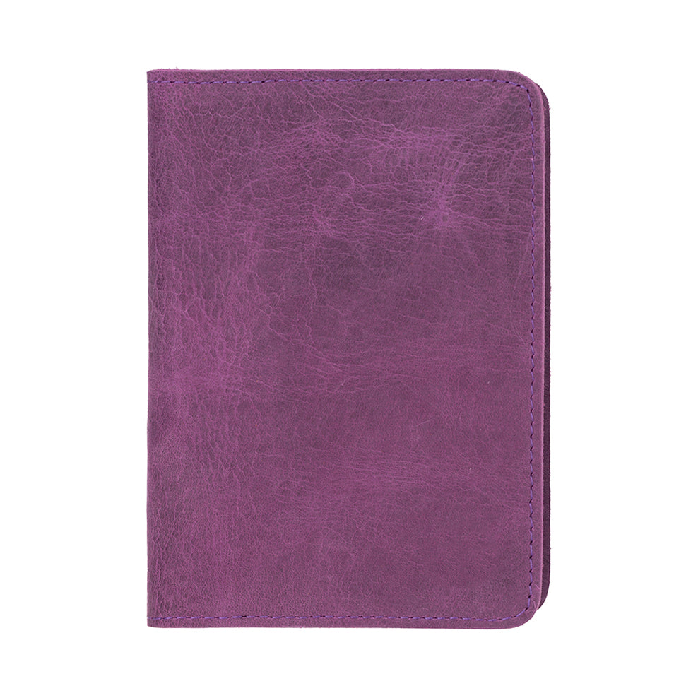 Portefeuille passeport en cuir Viaggio