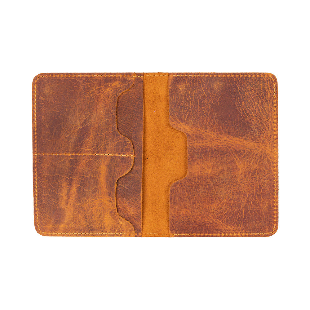 Portefeuille passeport en cuir Viaggio
