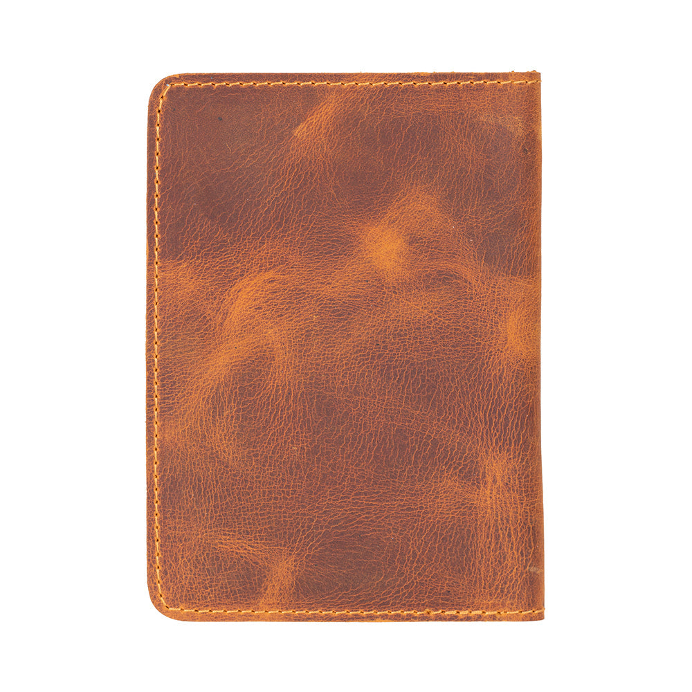 Portefeuille passeport en cuir Viaggio