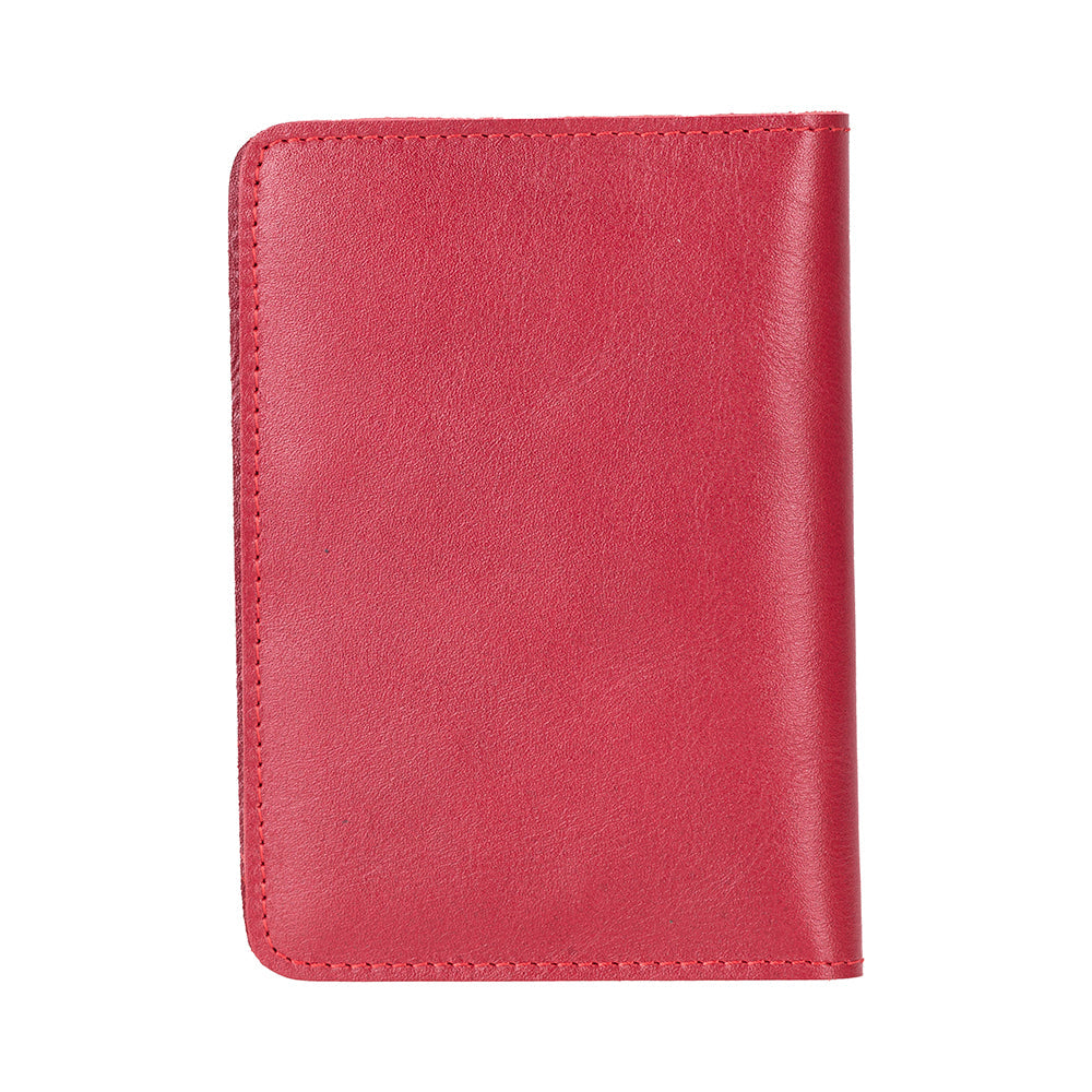 Portefeuille passeport en cuir Viaggio