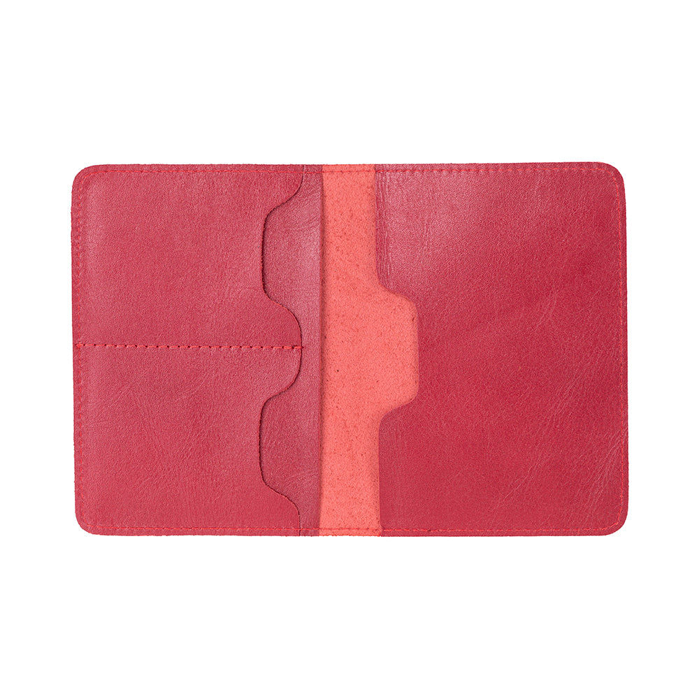 Portefeuille passeport en cuir Viaggio
