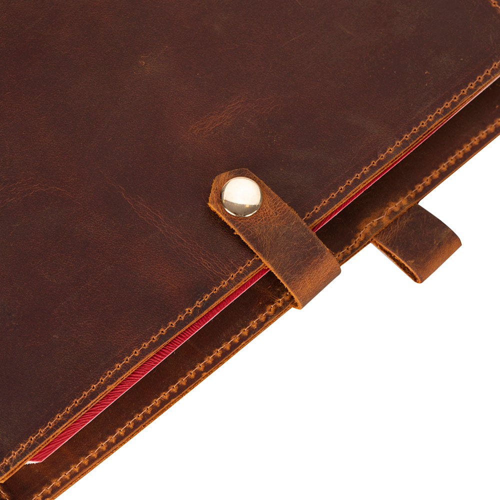 Pulseon Genuine Leather Journal Cover