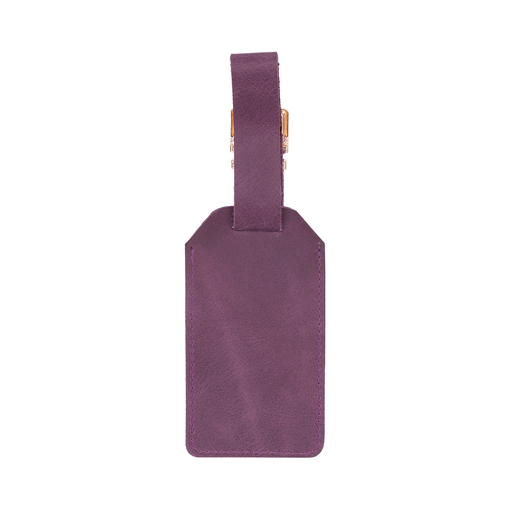 Uno Genuine Leather Luggage Tag