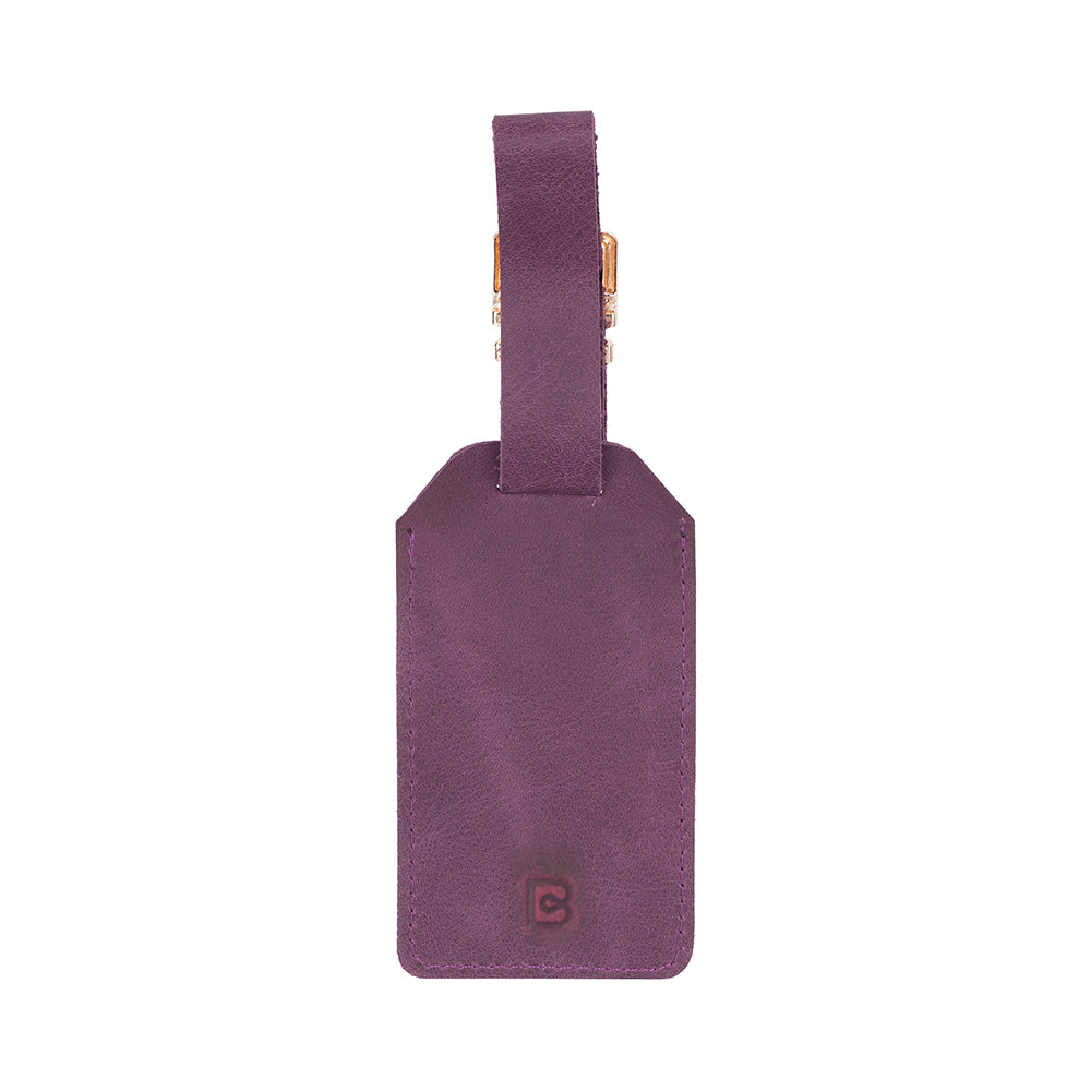 Innovix Genuine Leather Luggage Tag