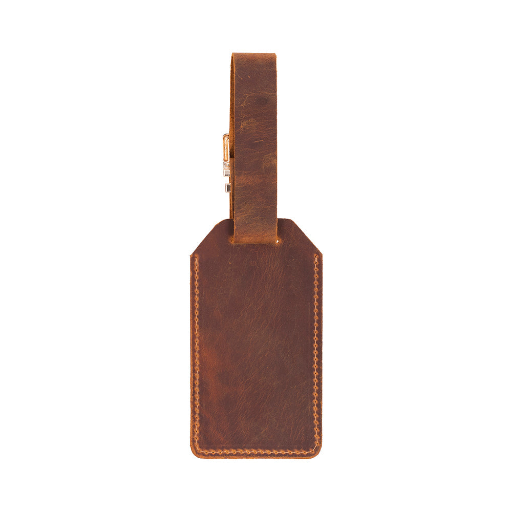 Uno Genuine Leather Luggage Tag